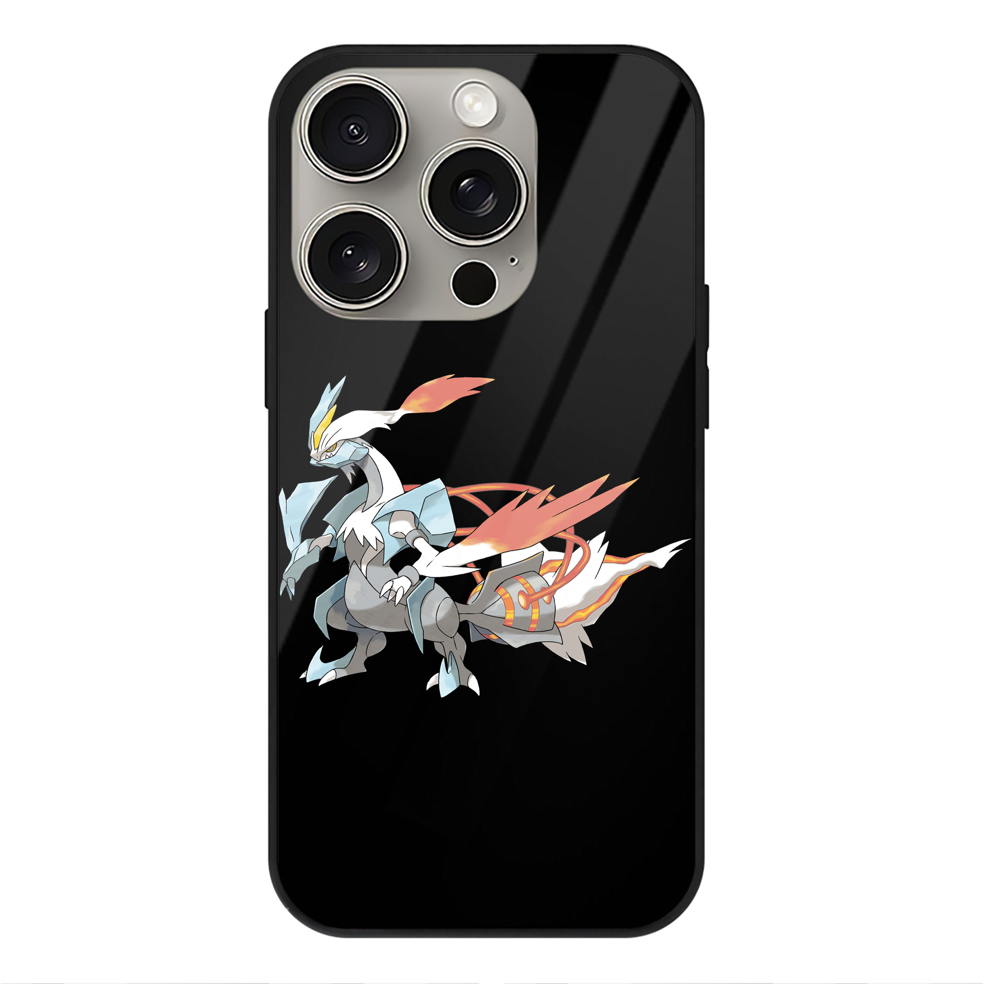 （画像用） ポケットモンスター Pokémon 【iPhone15Pro対応】スマホケース 耐衝撃＆黄変防止 背面ガラス