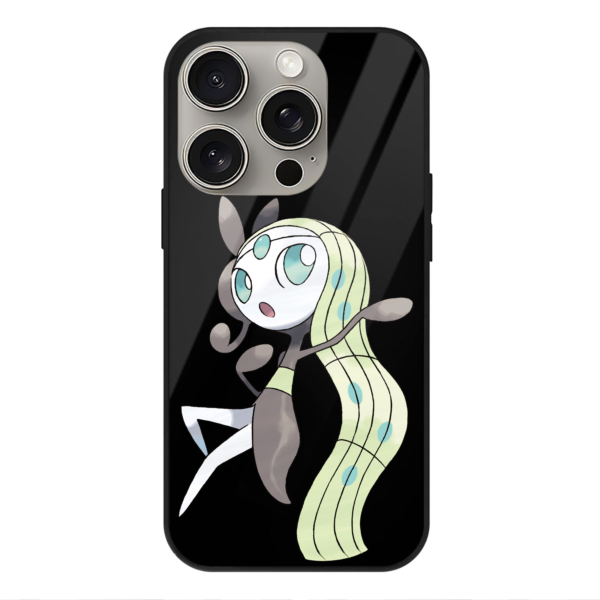 （画像用） ポケットモンスター Pokémon 【iPhone15Pro対応】スマホケース 耐衝撃＆黄変防止 背面ガラス