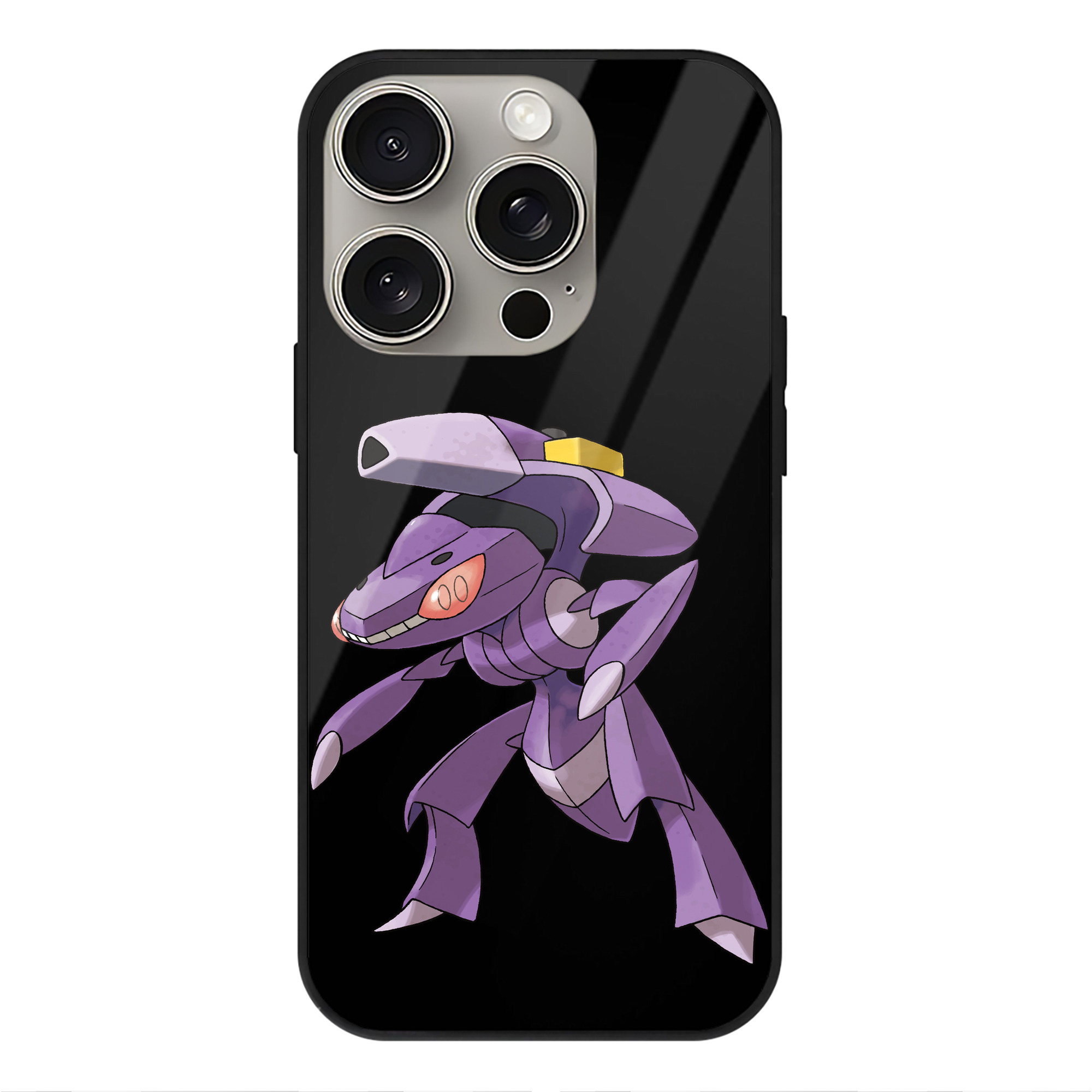 （画像用） ポケットモンスター Pokémon 【iPhone15Pro対応】スマホケース 耐衝撃＆黄変防止 背面ガラス