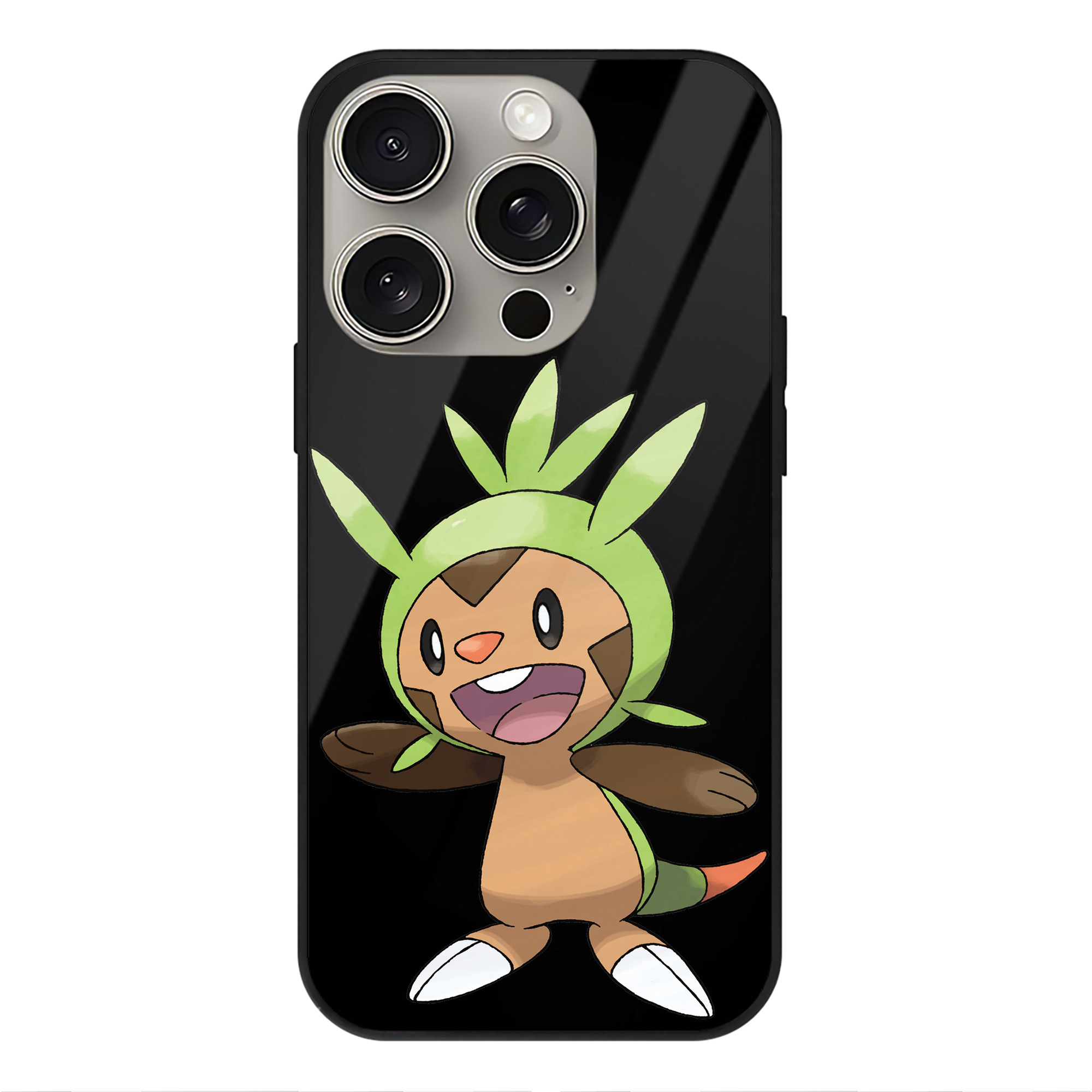 （画像用） ポケットモンスター Pokémon 【iPhone15Pro対応】スマホケース 耐衝撃＆黄変防止 背面ガラス