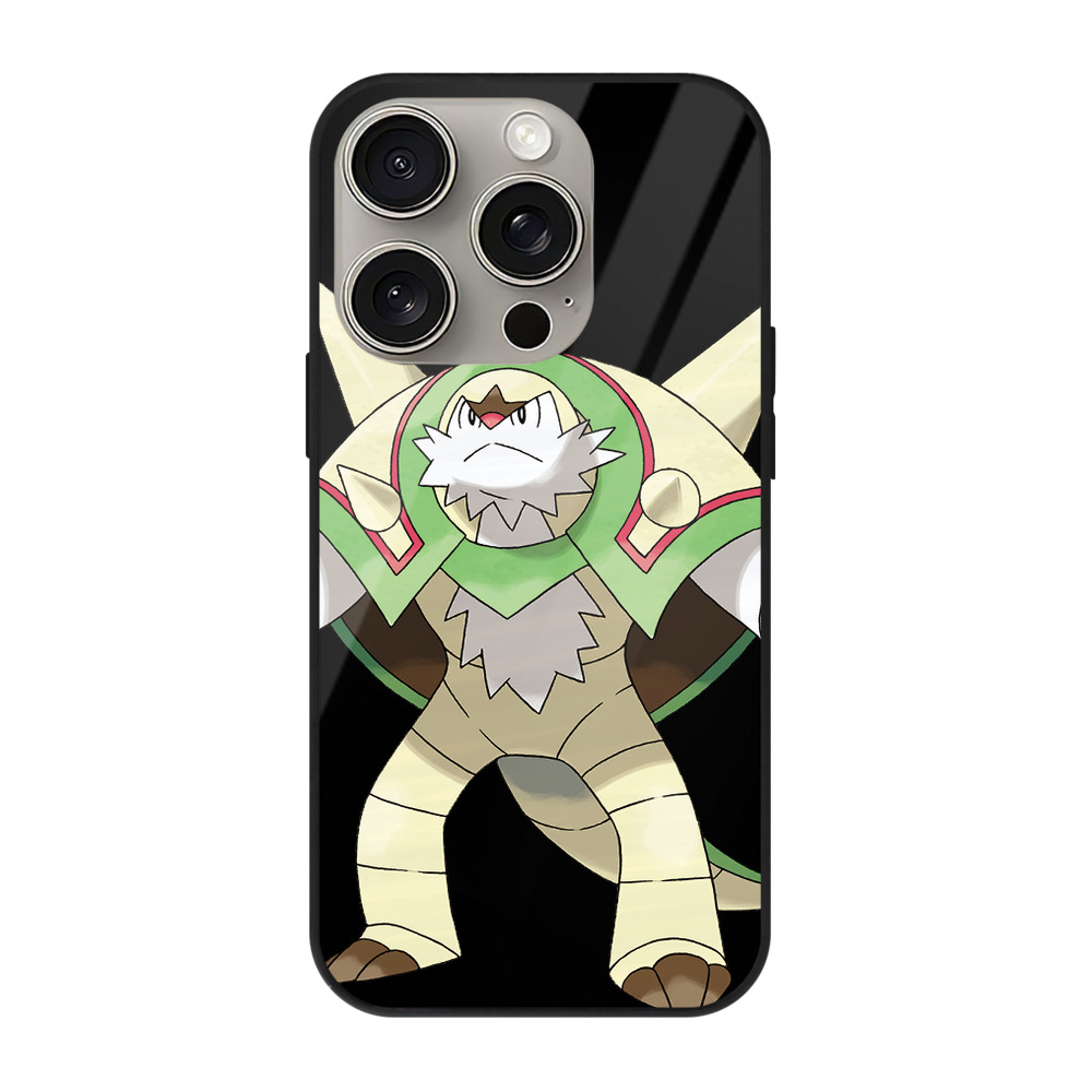 （画像用） ポケットモンスター Pokémon 【iPhone15Pro対応】スマホケース 耐衝撃＆黄変防止 背面ガラス