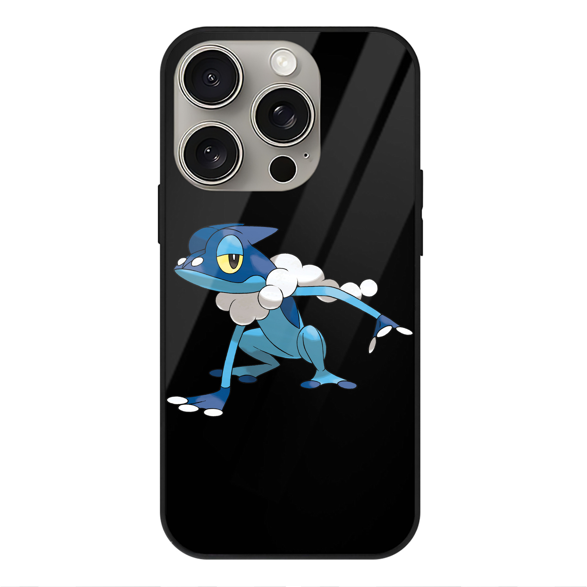 （画像用） ポケットモンスター Pokémon 【iPhone15Pro対応】スマホケース 耐衝撃＆黄変防止 背面ガラス
