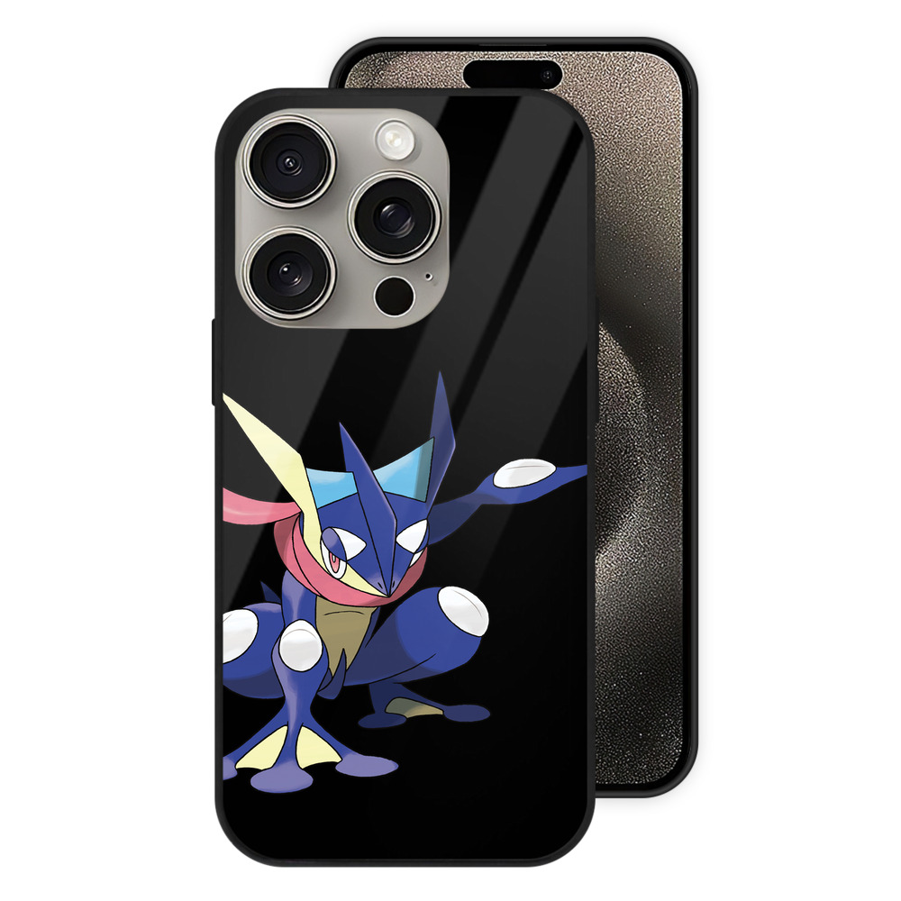 （画像用） ポケットモンスター Pokémon 【iPhone15Pro対応】スマホケース 耐衝撃＆黄変防止 背面ガラス