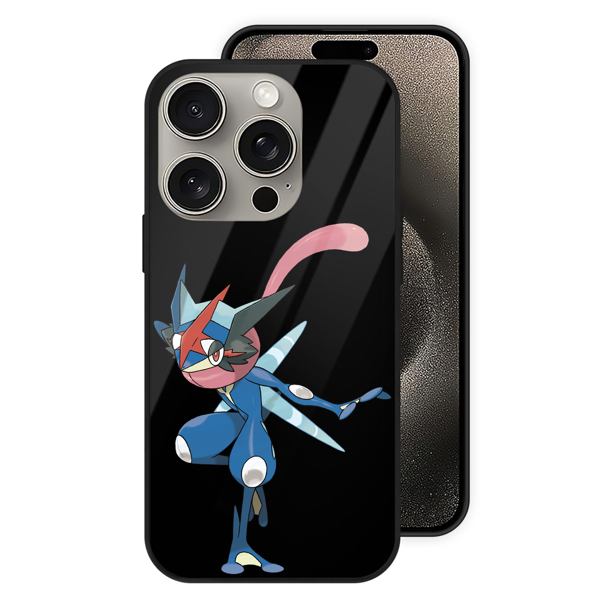 （画像用） ポケットモンスター Pokémon 【iPhone15Pro対応】スマホケース 耐衝撃＆黄変防止 背面ガラス