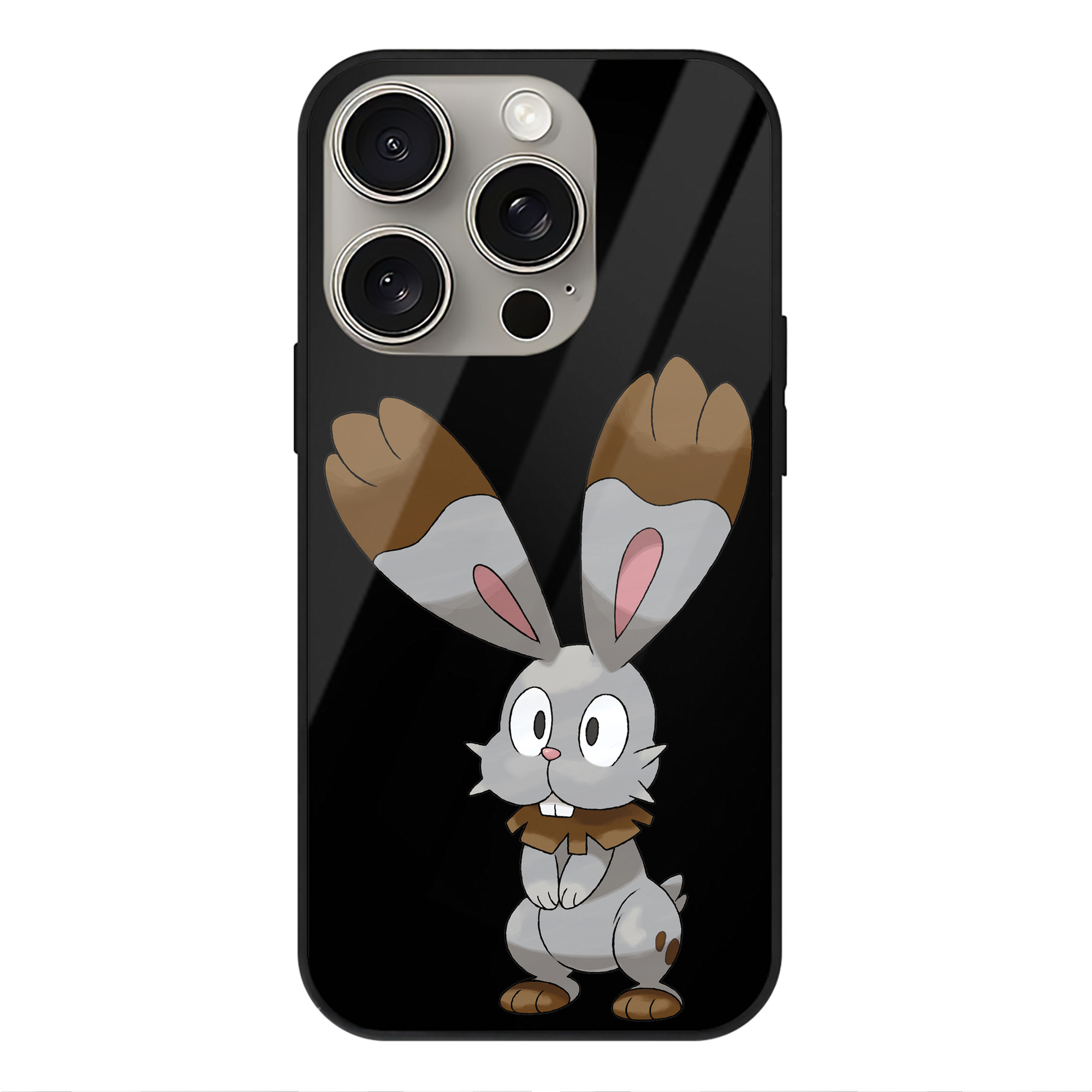 （画像用） ポケットモンスター Pokémon 【iPhone15Pro対応】スマホケース 耐衝撃＆黄変防止 背面ガラス