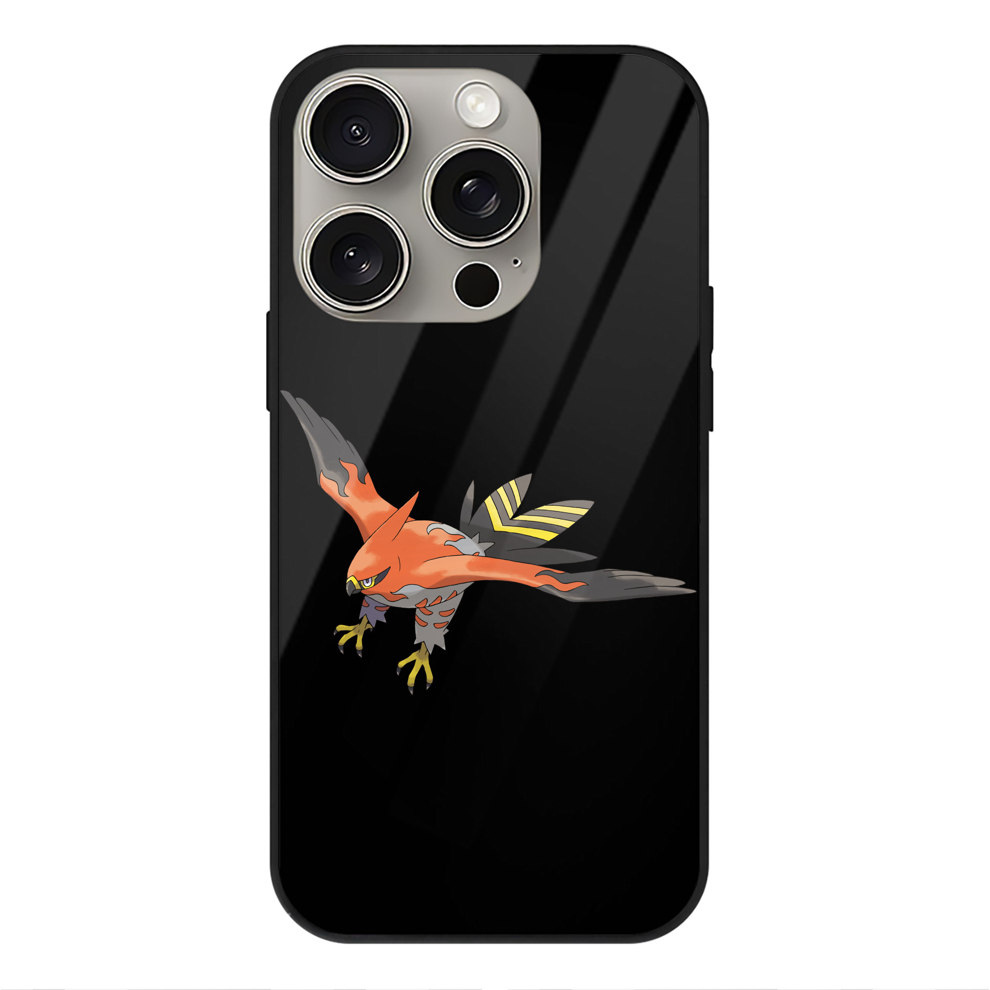 （画像用） ポケットモンスター Pokémon 【iPhone15Pro対応】スマホケース 耐衝撃＆黄変防止 背面ガラス
