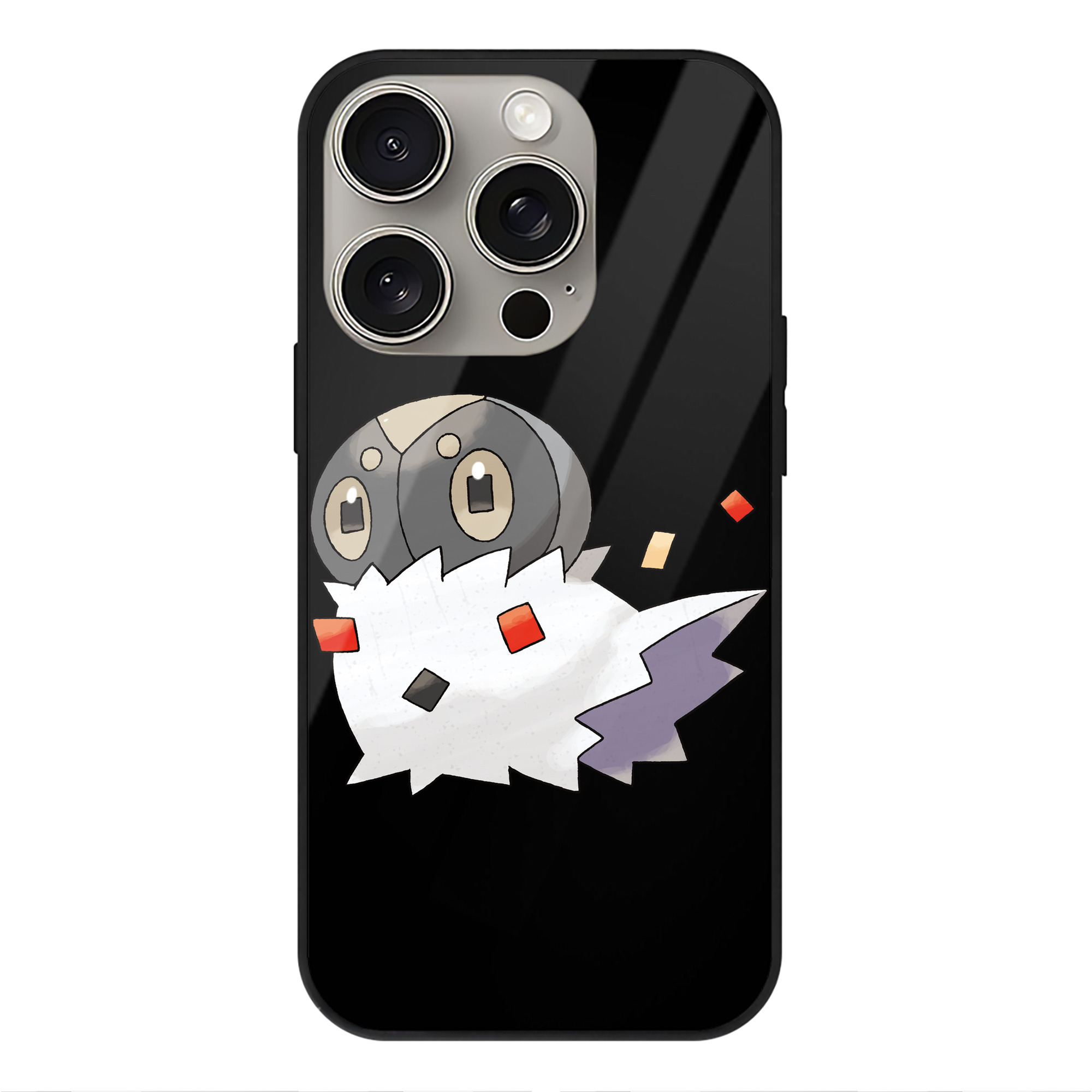 （画像用） ポケットモンスター Pokémon 【iPhone15Pro対応】スマホケース 耐衝撃＆黄変防止 背面ガラス