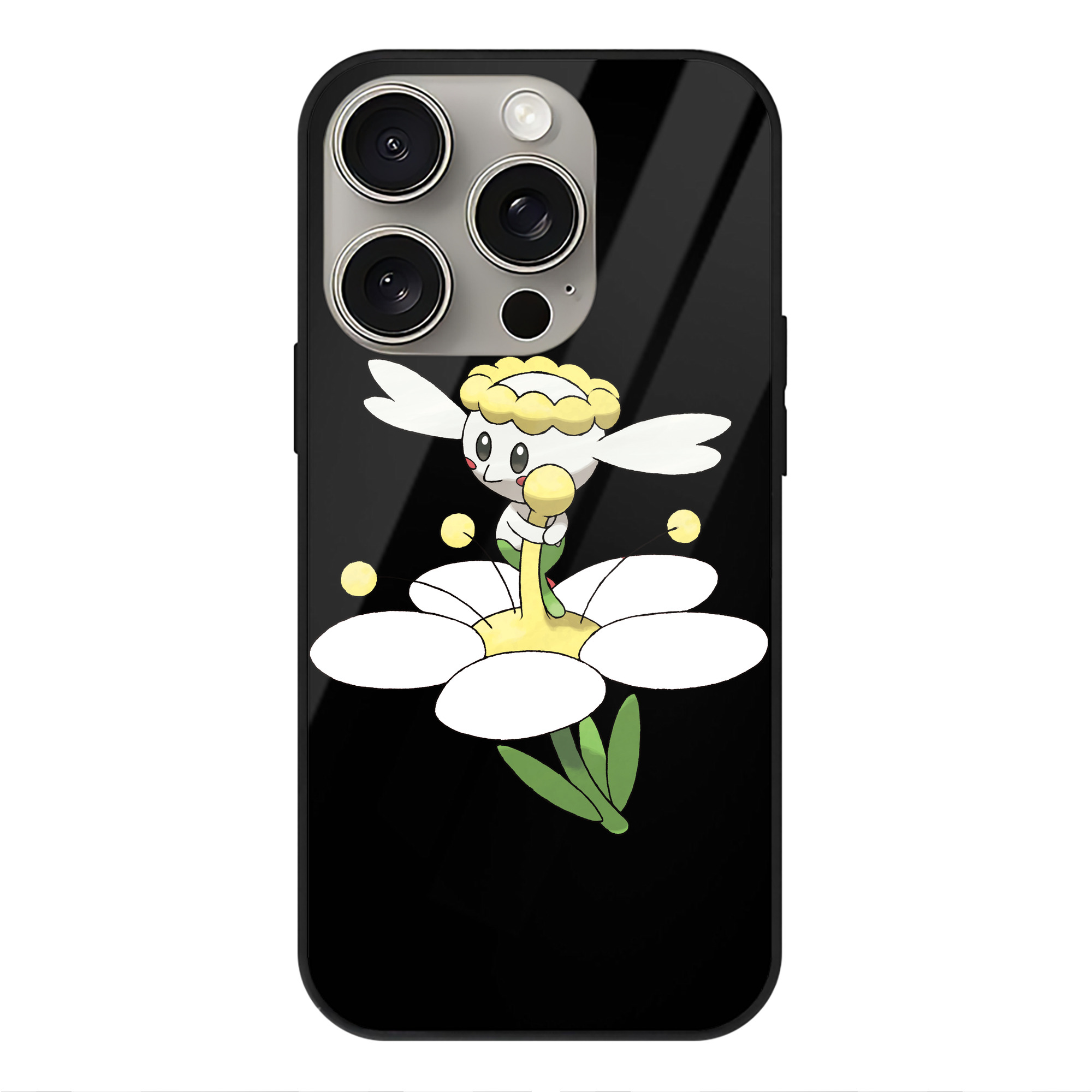 （画像用） ポケットモンスター Pokémon 【iPhone15Pro対応】スマホケース 耐衝撃＆黄変防止 背面ガラス