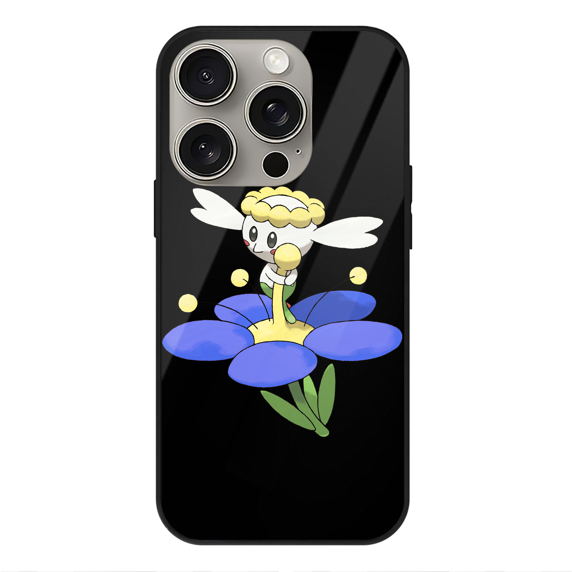 （画像用） ポケットモンスター Pokémon 【iPhone15Pro対応】スマホケース 耐衝撃＆黄変防止 背面ガラス