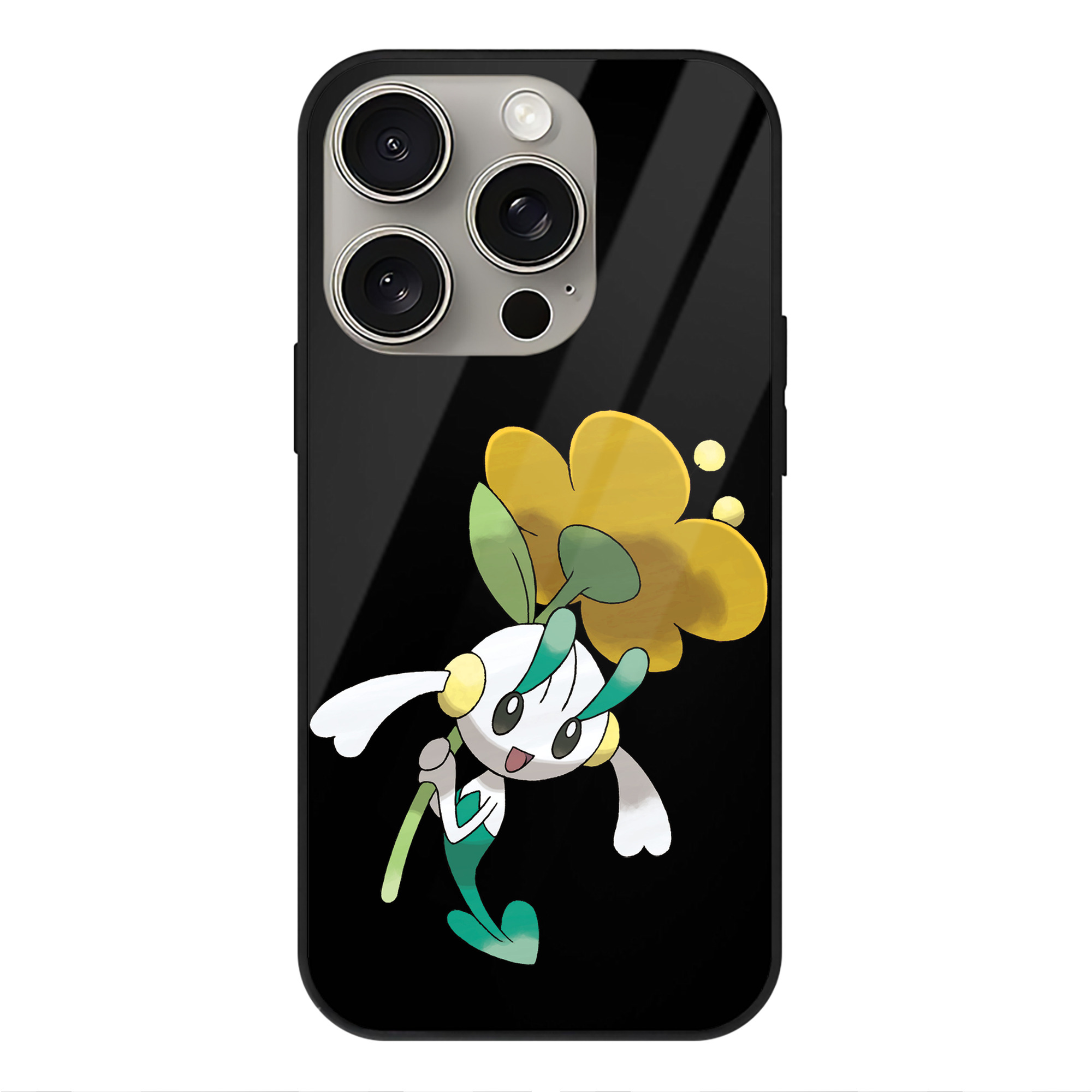 （画像用） ポケットモンスター Pokémon 【iPhone15Pro対応】スマホケース 耐衝撃＆黄変防止 背面ガラス