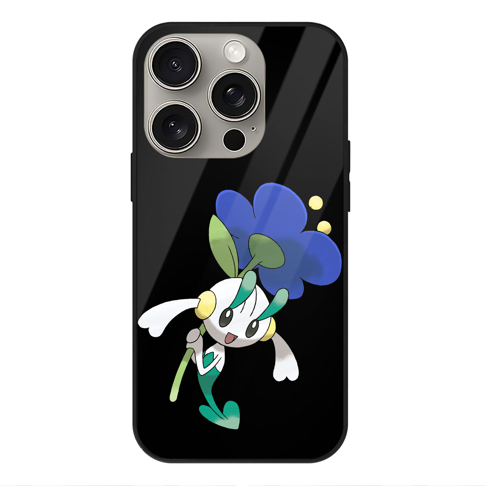 （画像用） ポケットモンスター Pokémon 【iPhone15Pro対応】スマホケース 耐衝撃＆黄変防止 背面ガラス