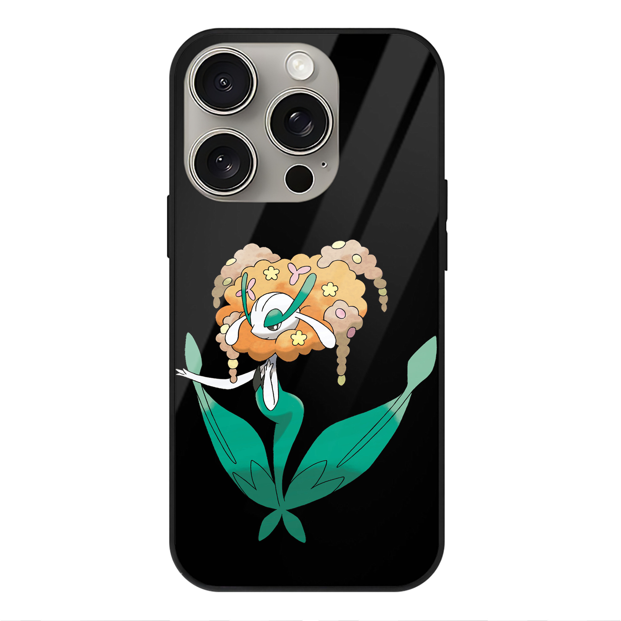 （画像用） ポケットモンスター Pokémon 【iPhone15Pro対応】スマホケース 耐衝撃＆黄変防止 背面ガラス