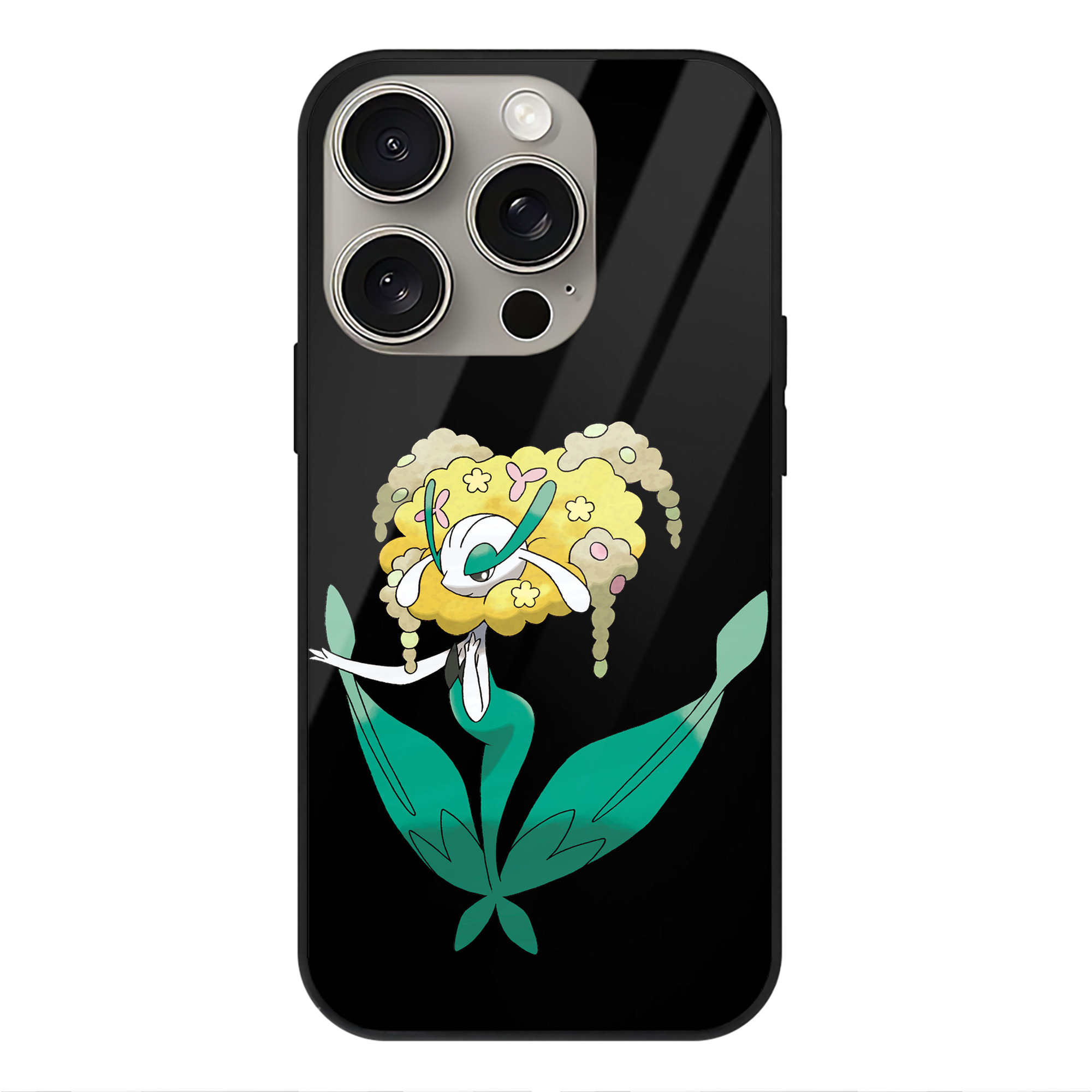 （画像用） ポケットモンスター Pokémon 【iPhone15Pro対応】スマホケース 耐衝撃＆黄変防止 背面ガラス