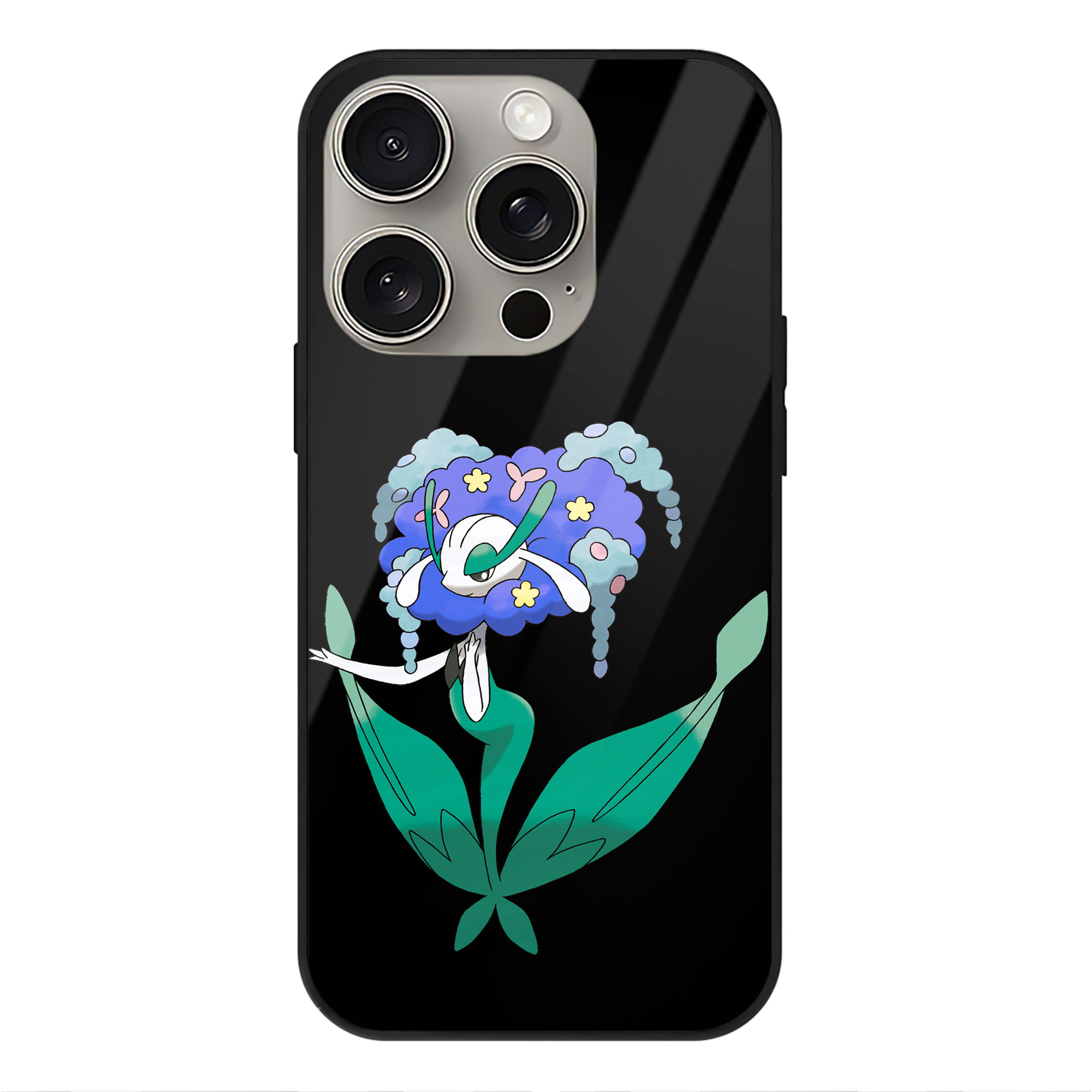 （画像用） ポケットモンスター Pokémon 【iPhone15Pro対応】スマホケース 耐衝撃＆黄変防止 背面ガラス