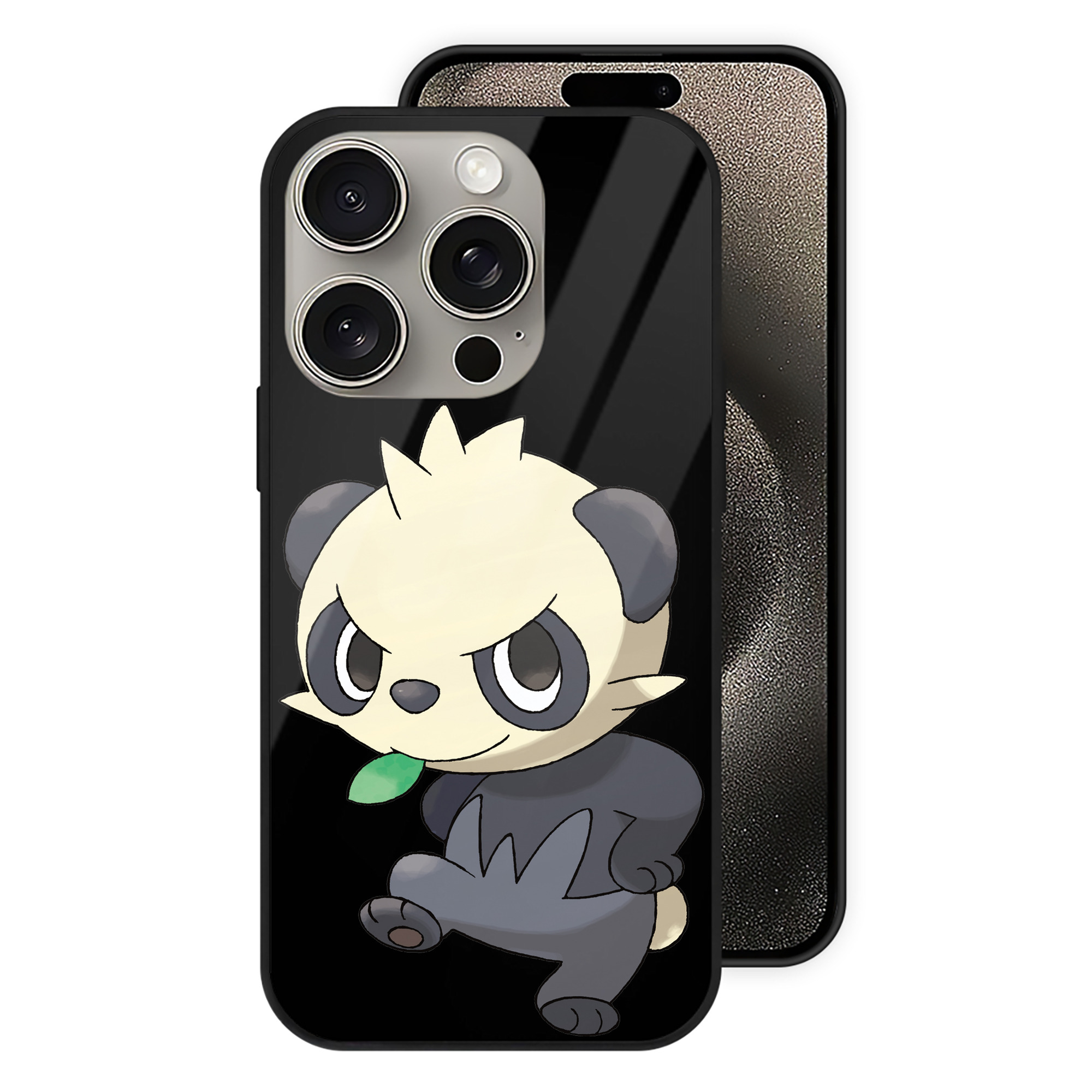 （画像用） ポケットモンスター Pokémon 【iPhone15Pro対応】スマホケース 耐衝撃＆黄変防止 背面ガラス