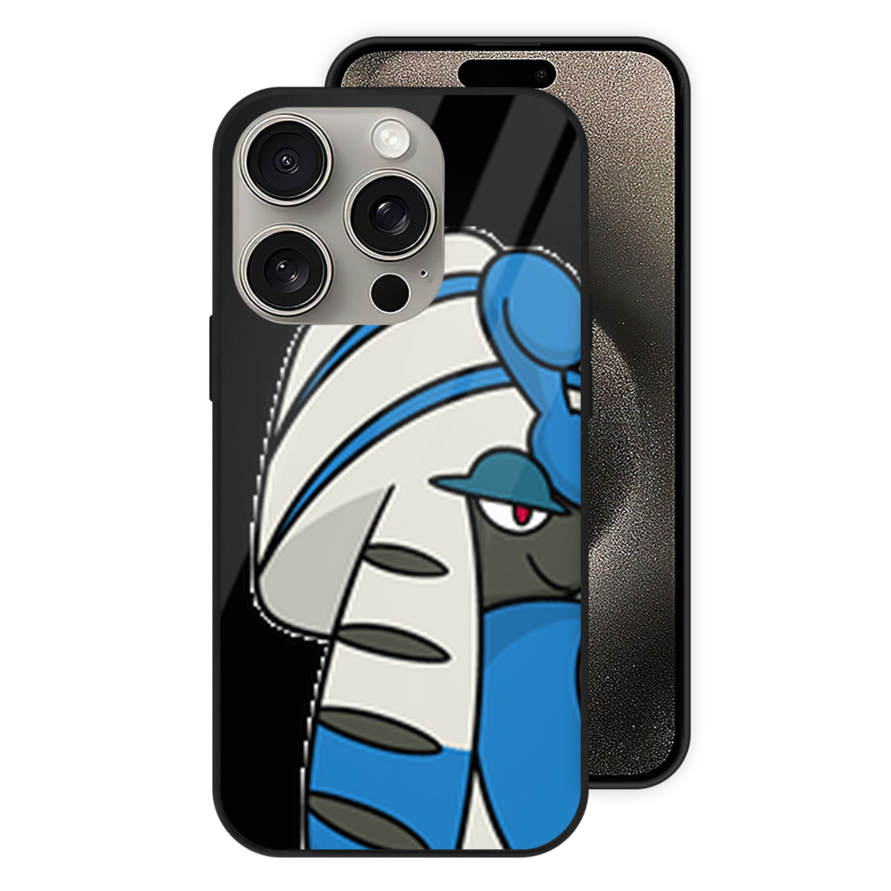 （画像用） ポケットモンスター Pokémon 【iPhone15Pro対応】スマホケース 耐衝撃＆黄変防止 背面ガラス