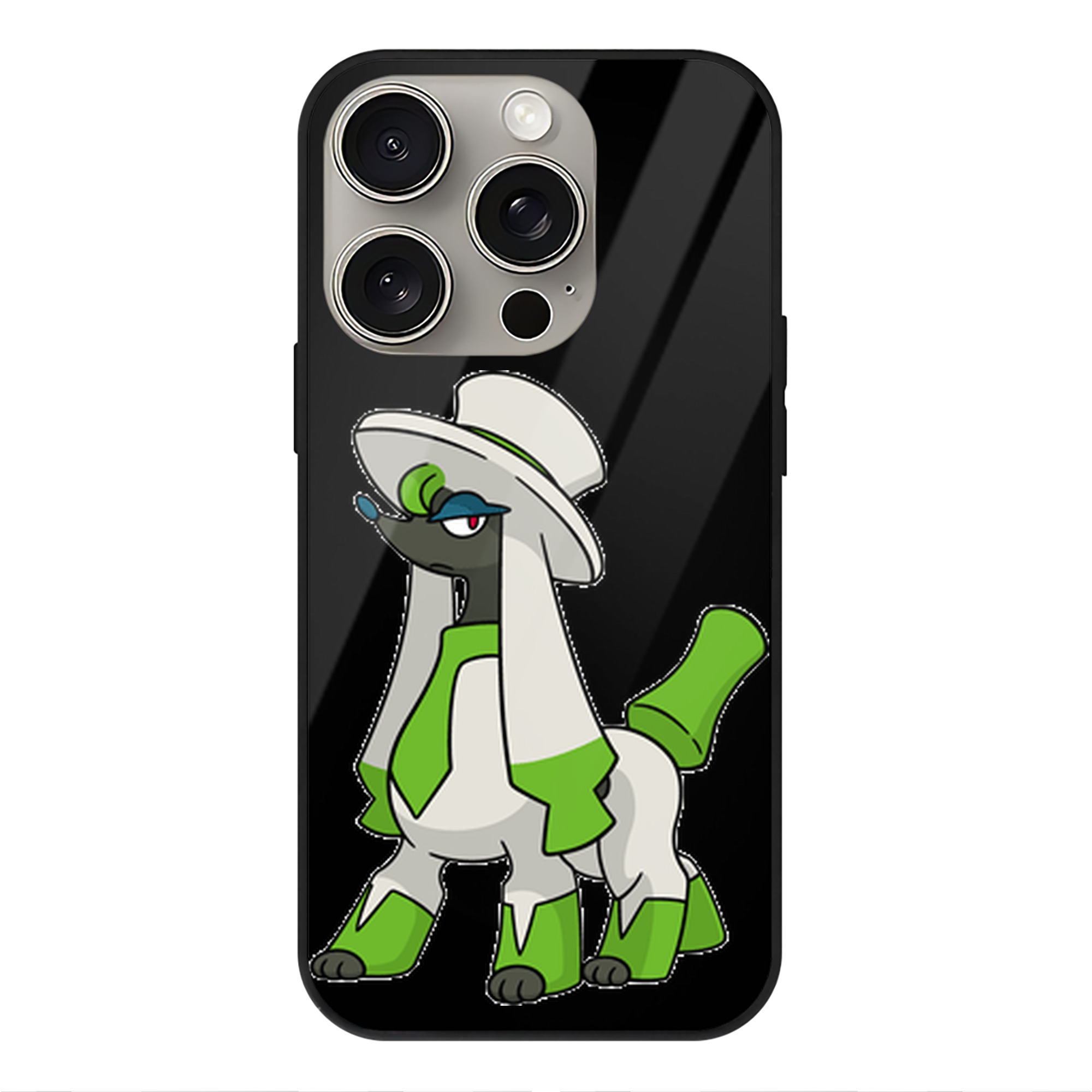 （画像用） ポケットモンスター Pokémon 【iPhone15Pro対応】スマホケース 耐衝撃＆黄変防止 背面ガラス