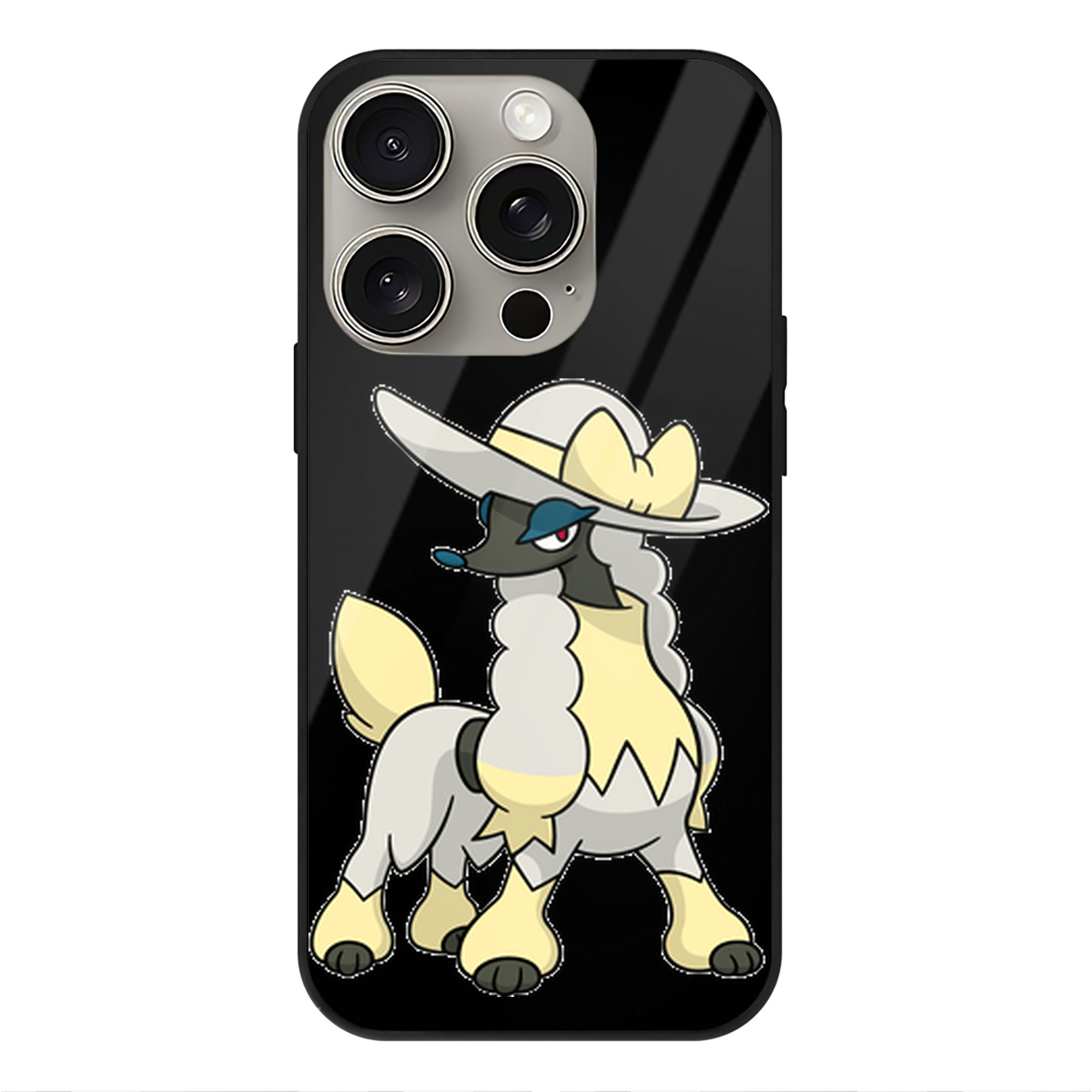 （画像用） ポケットモンスター Pokémon 【iPhone15Pro対応】スマホケース 耐衝撃＆黄変防止 背面ガラス