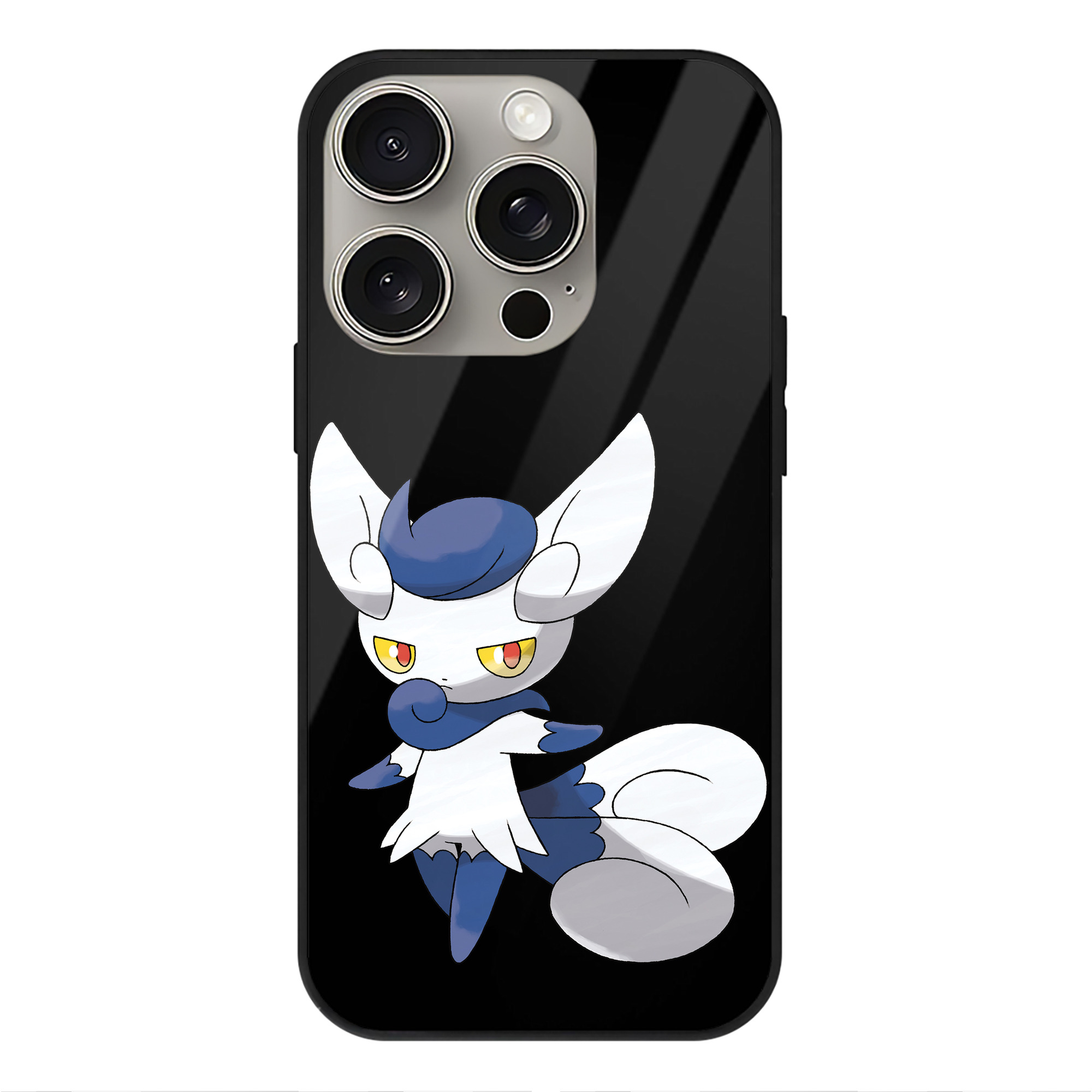 （画像用） ポケットモンスター Pokémon 【iPhone15Pro対応】スマホケース 耐衝撃＆黄変防止 背面ガラス
