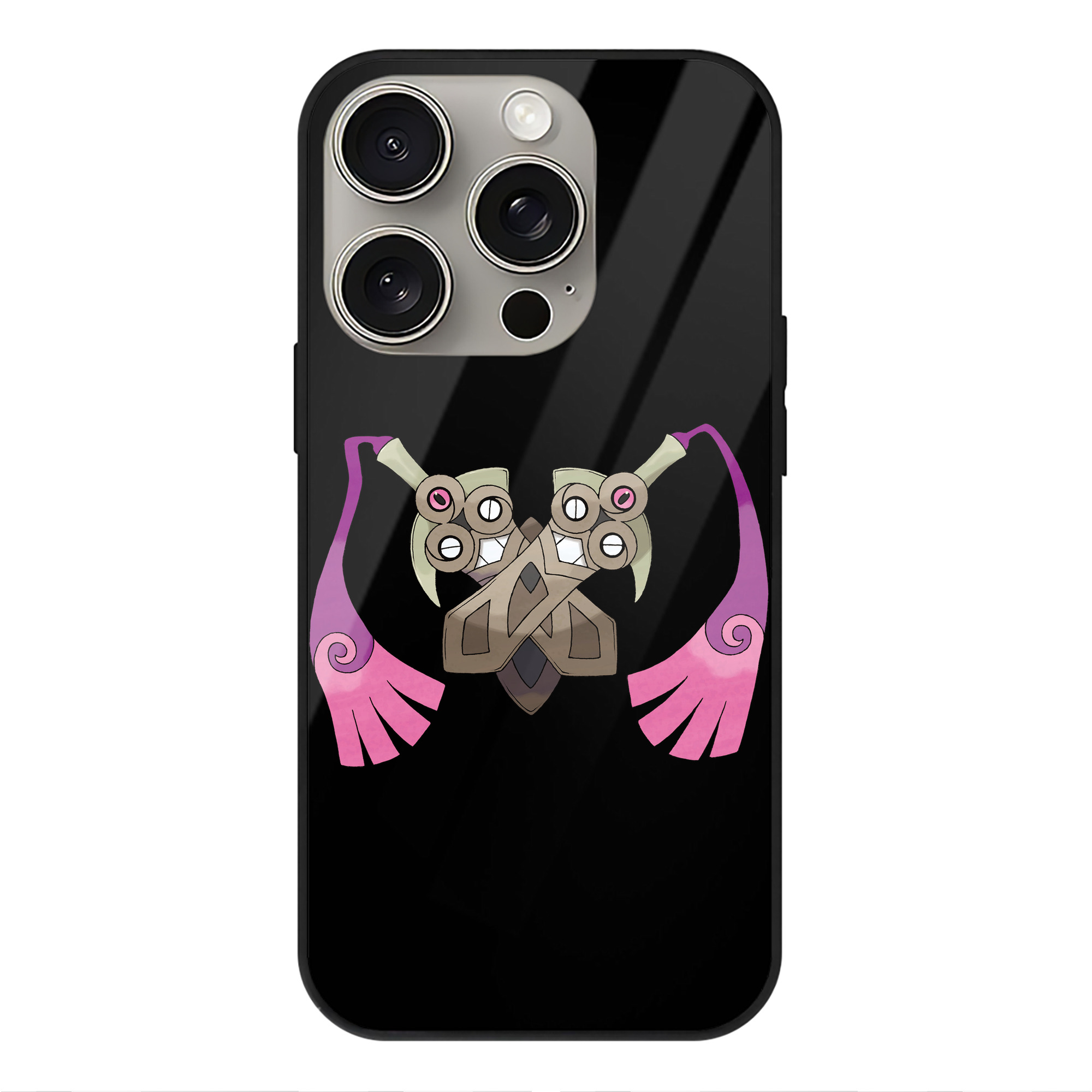 （画像用） ポケットモンスター Pokémon 【iPhone15Pro対応】スマホケース 耐衝撃＆黄変防止 背面ガラス