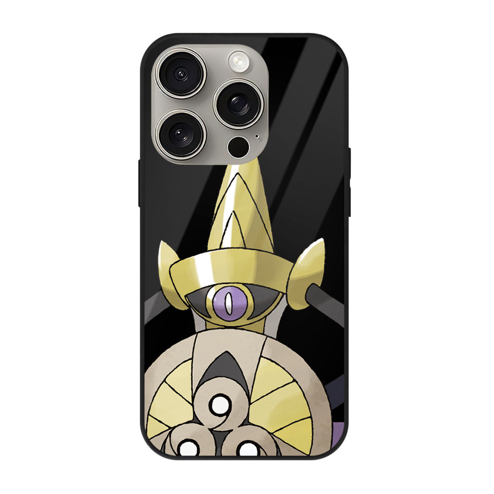 （画像用） ポケットモンスター Pokémon 【iPhone15Pro対応】スマホケース 耐衝撃＆黄変防止 背面ガラス