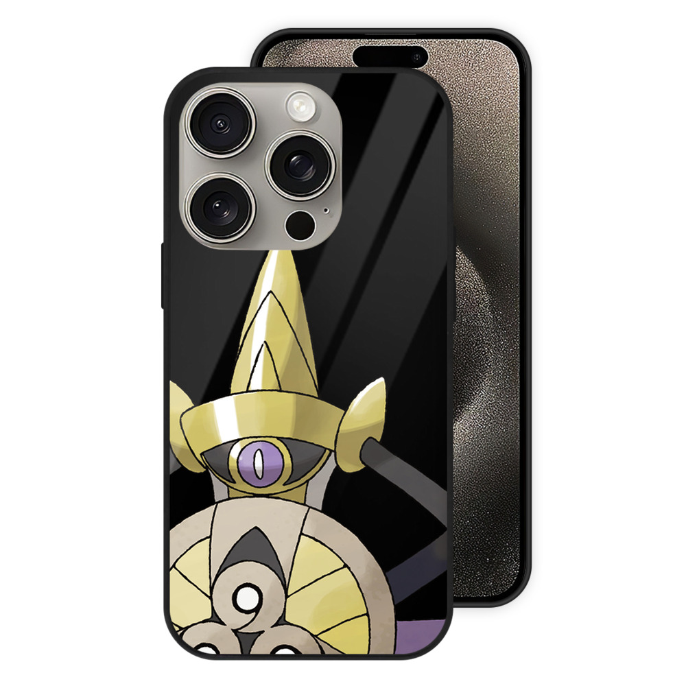 （画像用） ポケットモンスター Pokémon 【iPhone15Pro対応】スマホケース 耐衝撃＆黄変防止 背面ガラス