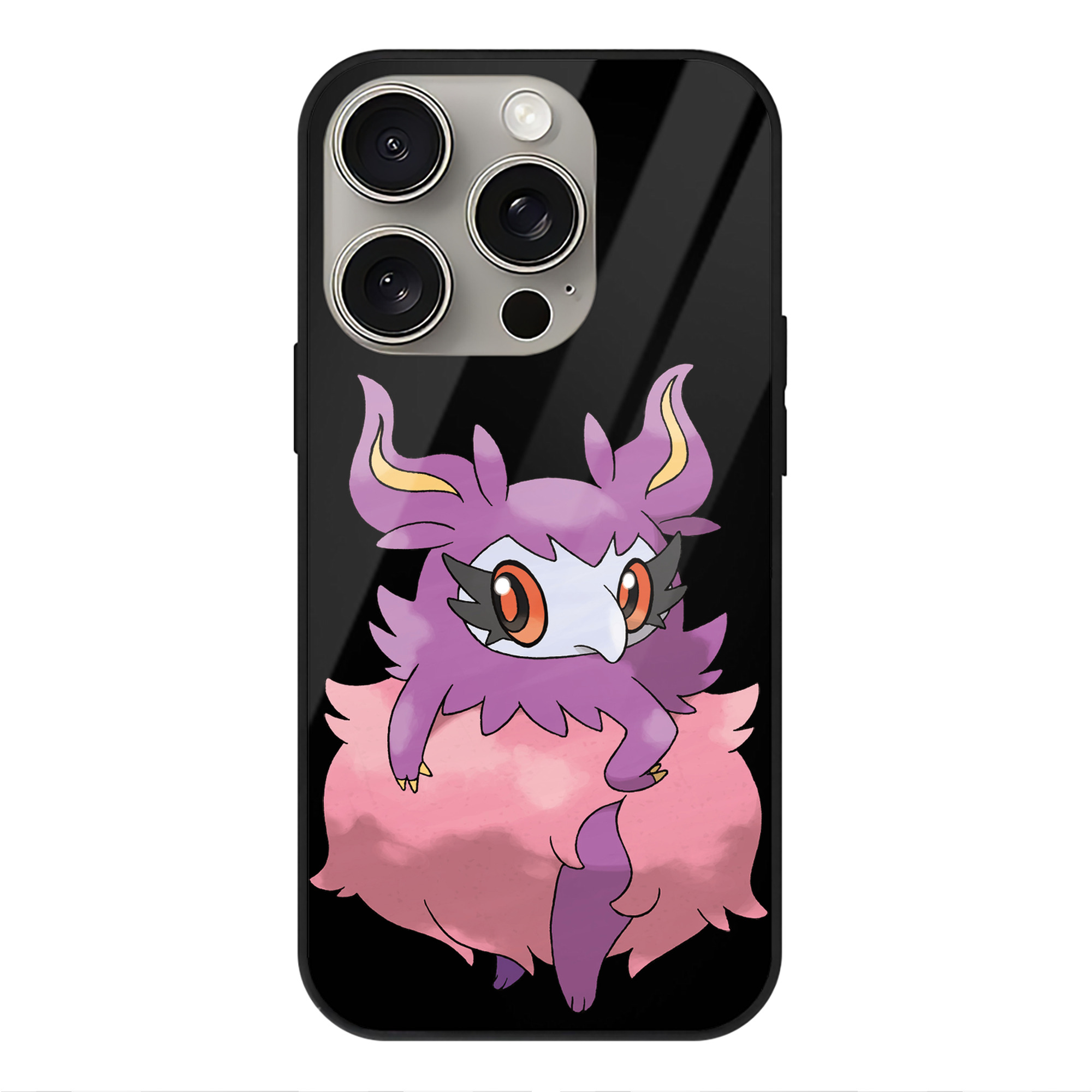 （画像用） ポケットモンスター Pokémon 【iPhone15Pro対応】スマホケース 耐衝撃＆黄変防止 背面ガラス