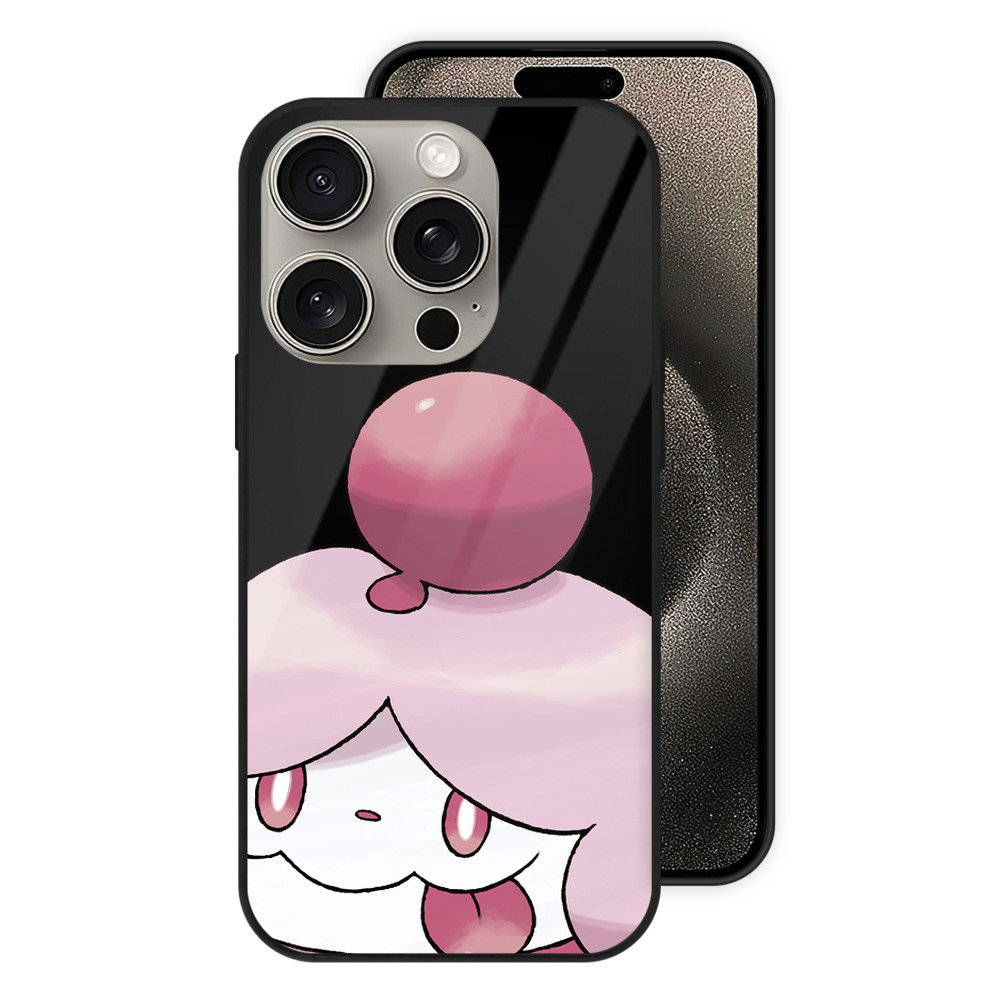 （画像用） ポケットモンスター Pokémon 【iPhone15Pro対応】スマホケース 耐衝撃＆黄変防止 背面ガラス
