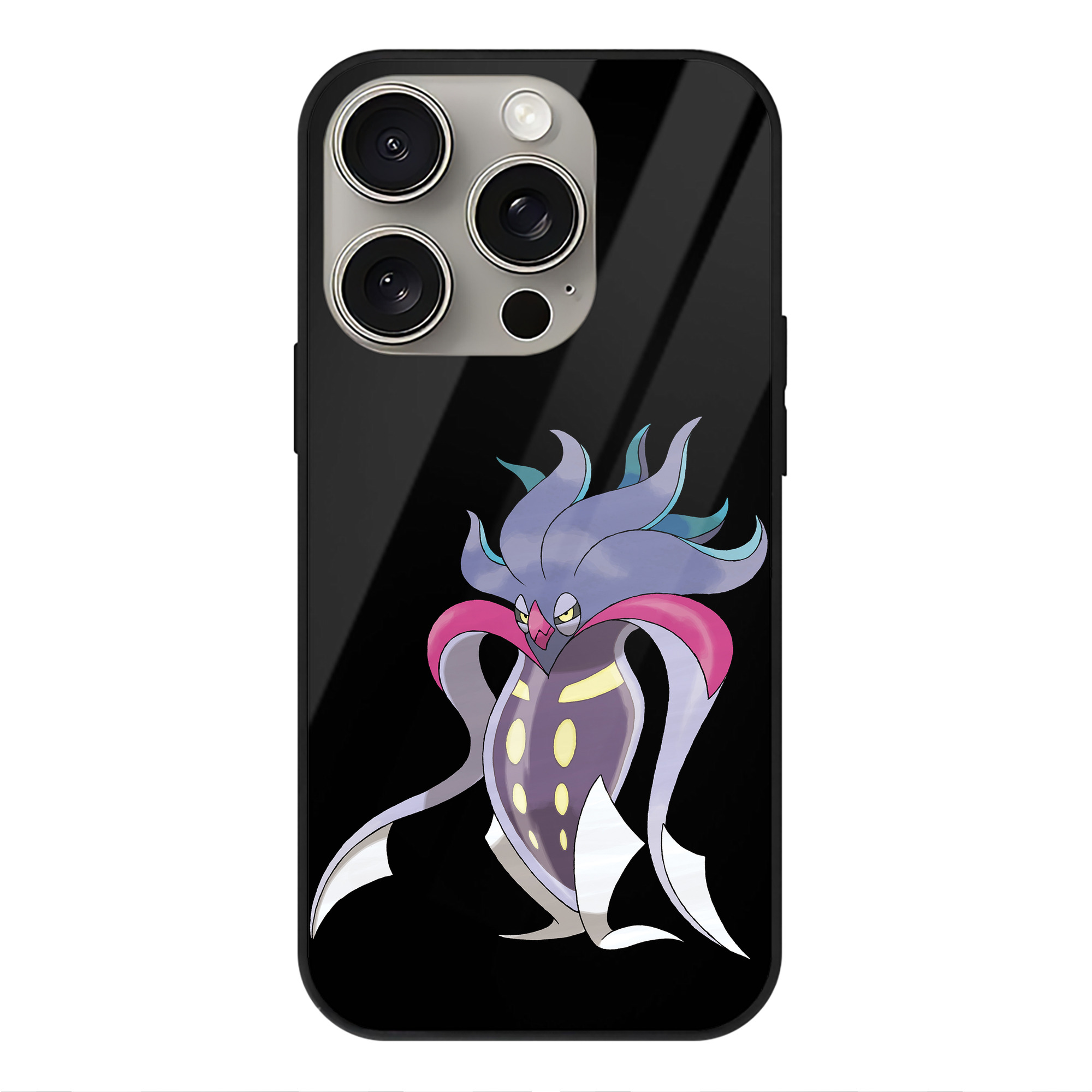 （画像用） ポケットモンスター Pokémon 【iPhone15Pro対応】スマホケース 耐衝撃＆黄変防止 背面ガラス