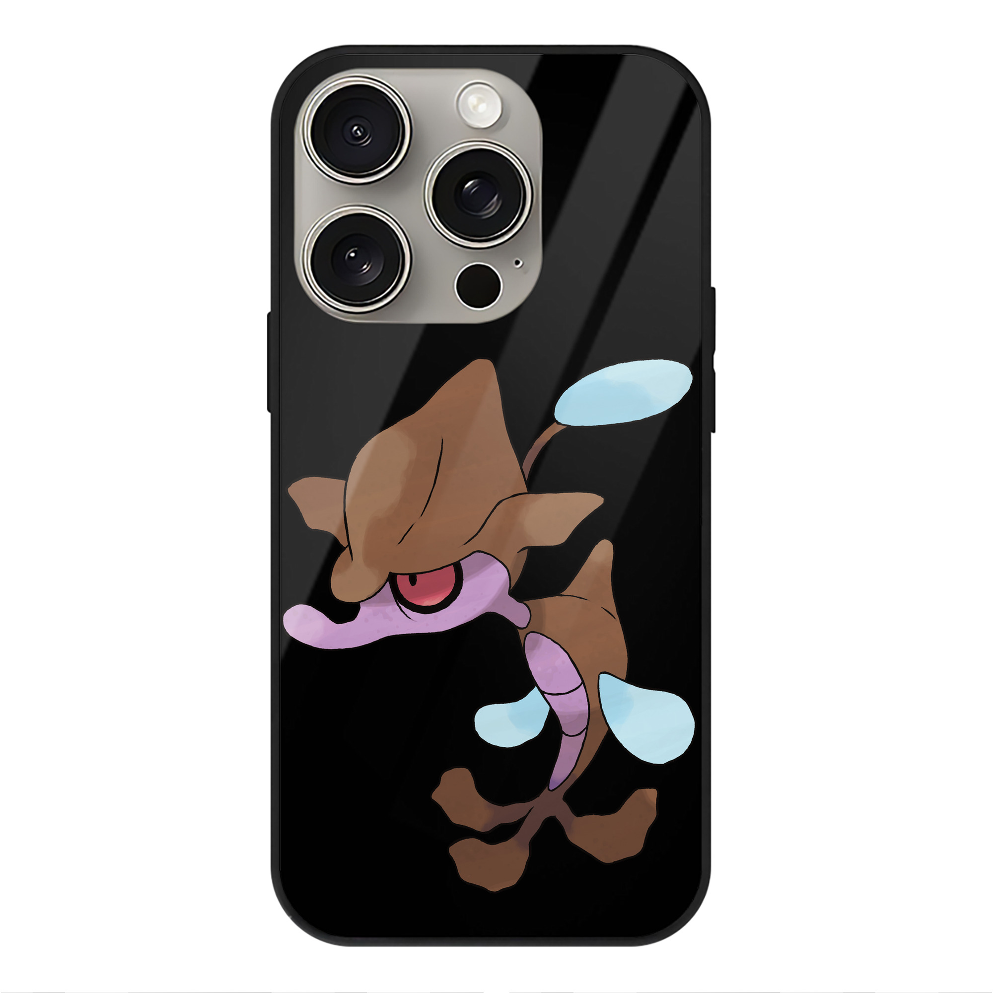（画像用） ポケットモンスター Pokémon 【iPhone15Pro対応】スマホケース 耐衝撃＆黄変防止 背面ガラス