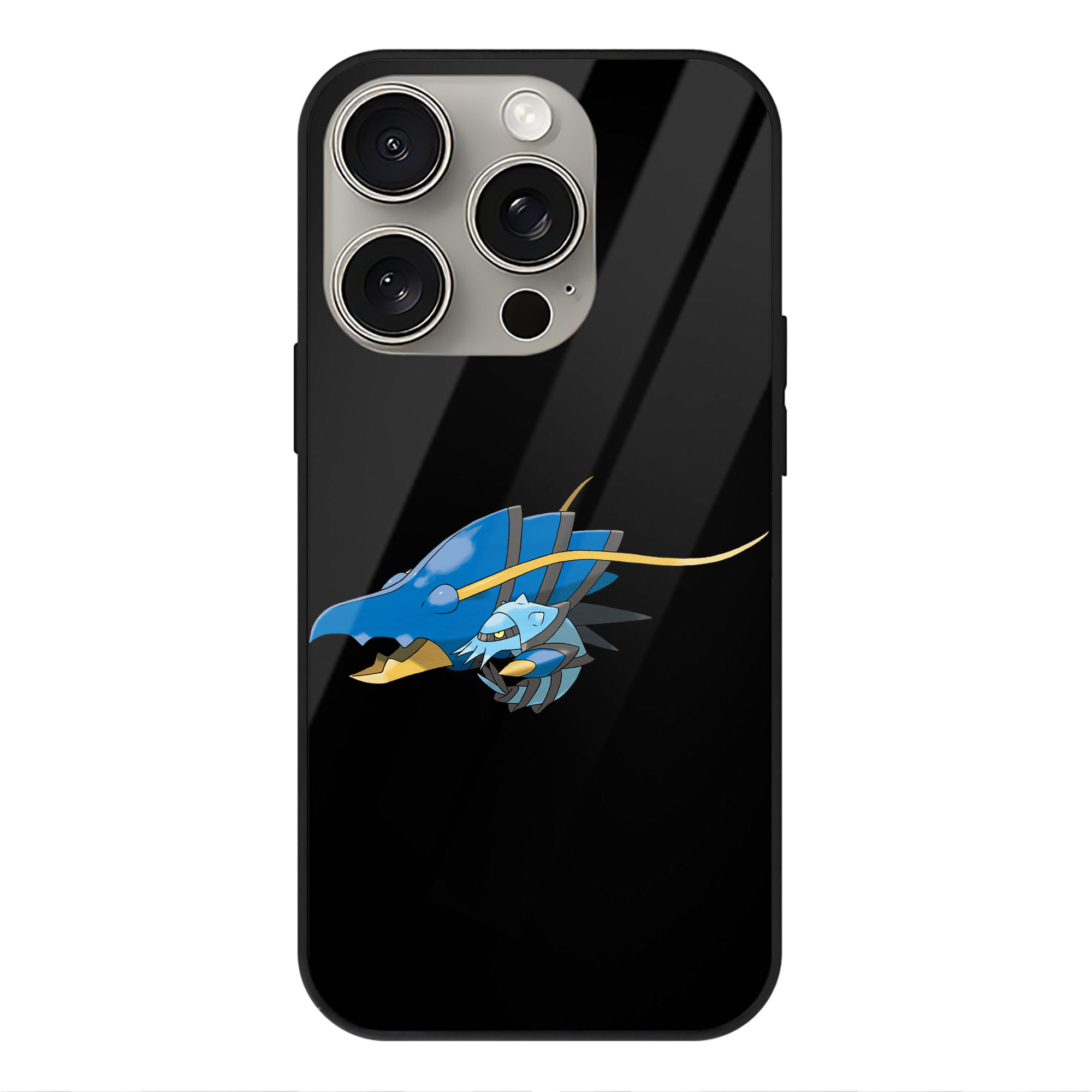 （画像用） ポケットモンスター Pokémon 【iPhone15Pro対応】スマホケース 耐衝撃＆黄変防止 背面ガラス