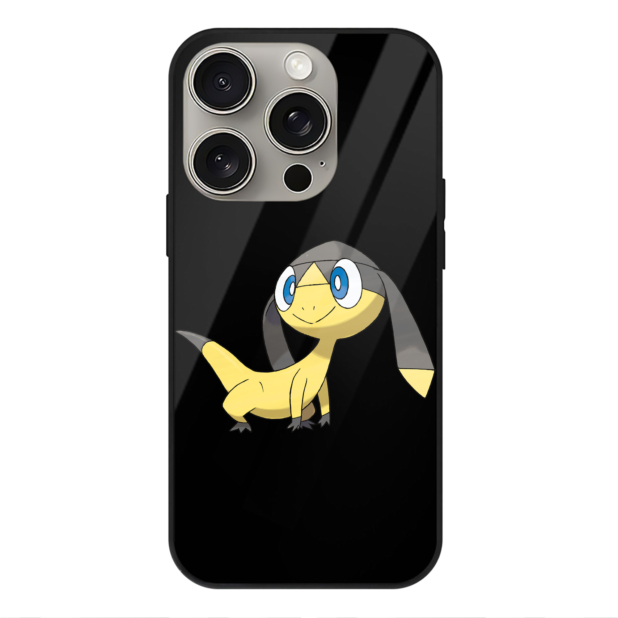 （画像用） ポケットモンスター Pokémon 【iPhone15Pro対応】スマホケース 耐衝撃＆黄変防止 背面ガラス