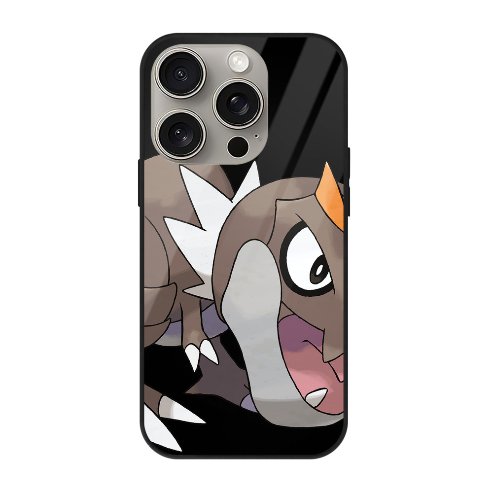 （画像用） ポケットモンスター Pokémon 【iPhone15Pro対応】スマホケース 耐衝撃＆黄変防止 背面ガラス