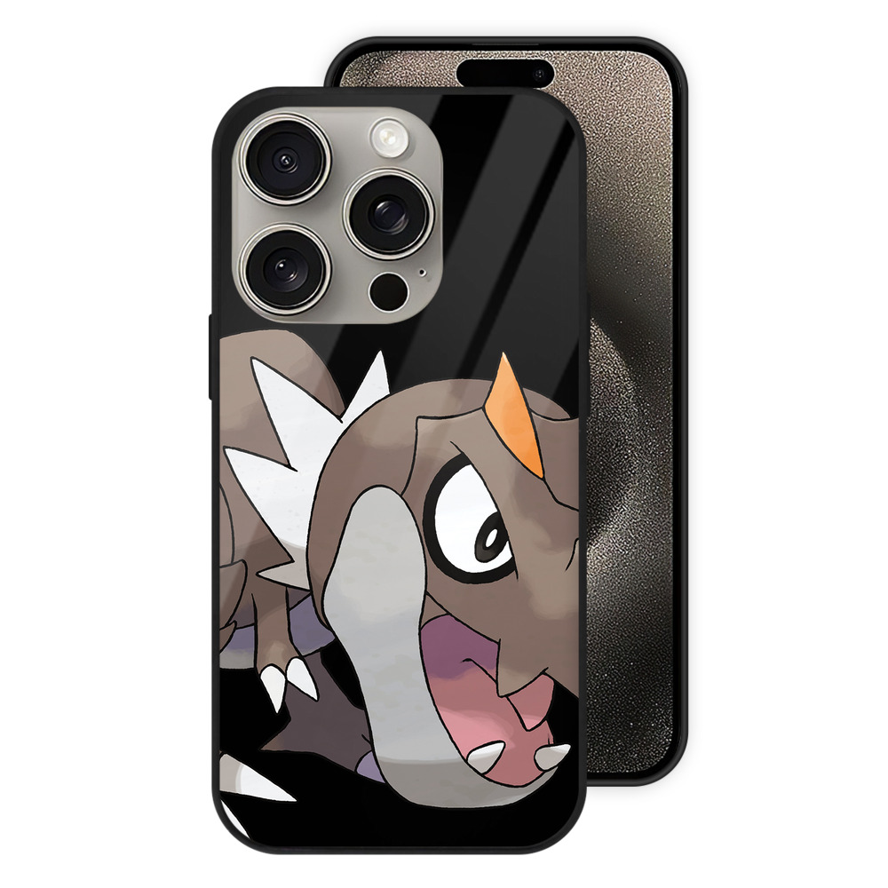 （画像用） ポケットモンスター Pokémon 【iPhone15Pro対応】スマホケース 耐衝撃＆黄変防止 背面ガラス