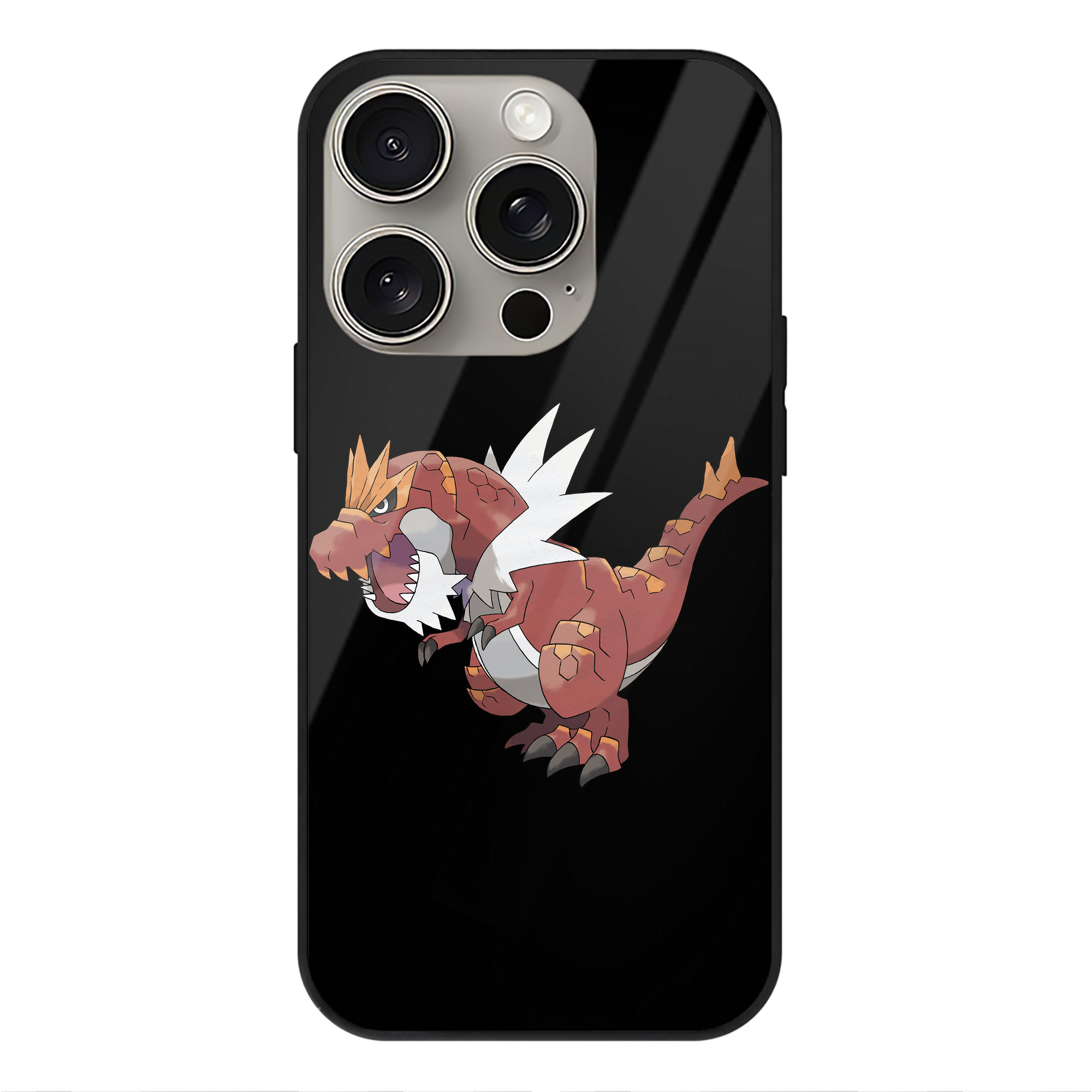 （画像用） ポケットモンスター Pokémon 【iPhone15Pro対応】スマホケース 耐衝撃＆黄変防止 背面ガラス