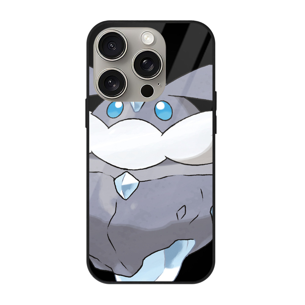 （画像用） ポケットモンスター Pokémon 【iPhone15Pro対応】スマホケース 耐衝撃＆黄変防止 背面ガラス