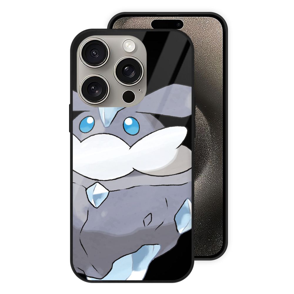 （画像用） ポケットモンスター Pokémon 【iPhone15Pro対応】スマホケース 耐衝撃＆黄変防止 背面ガラス
