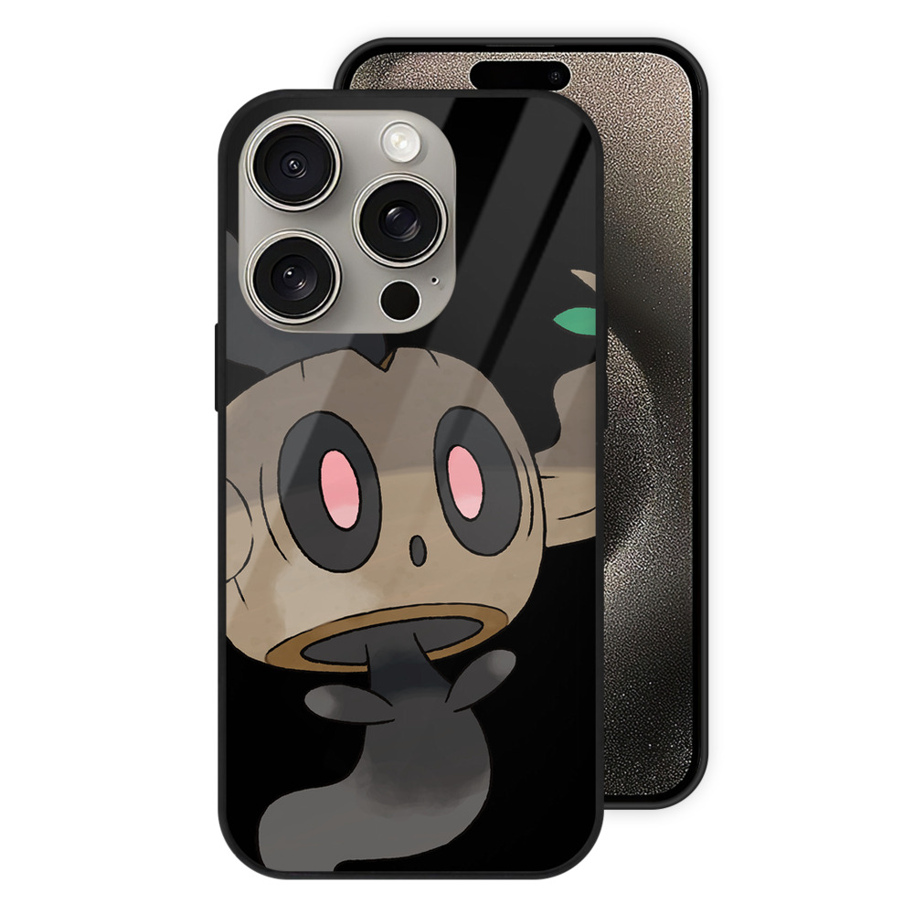 （画像用） ポケットモンスター Pokémon 【iPhone15Pro対応】スマホケース 耐衝撃＆黄変防止 背面ガラス