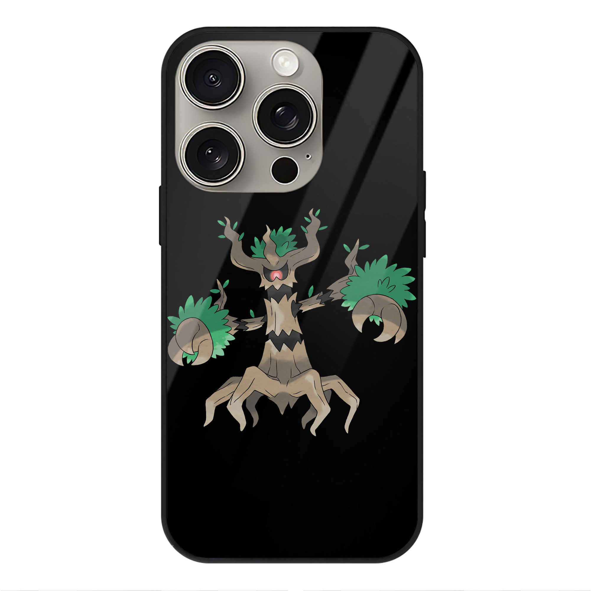 （画像用） ポケットモンスター Pokémon 【iPhone15Pro対応】スマホケース 耐衝撃＆黄変防止 背面ガラス