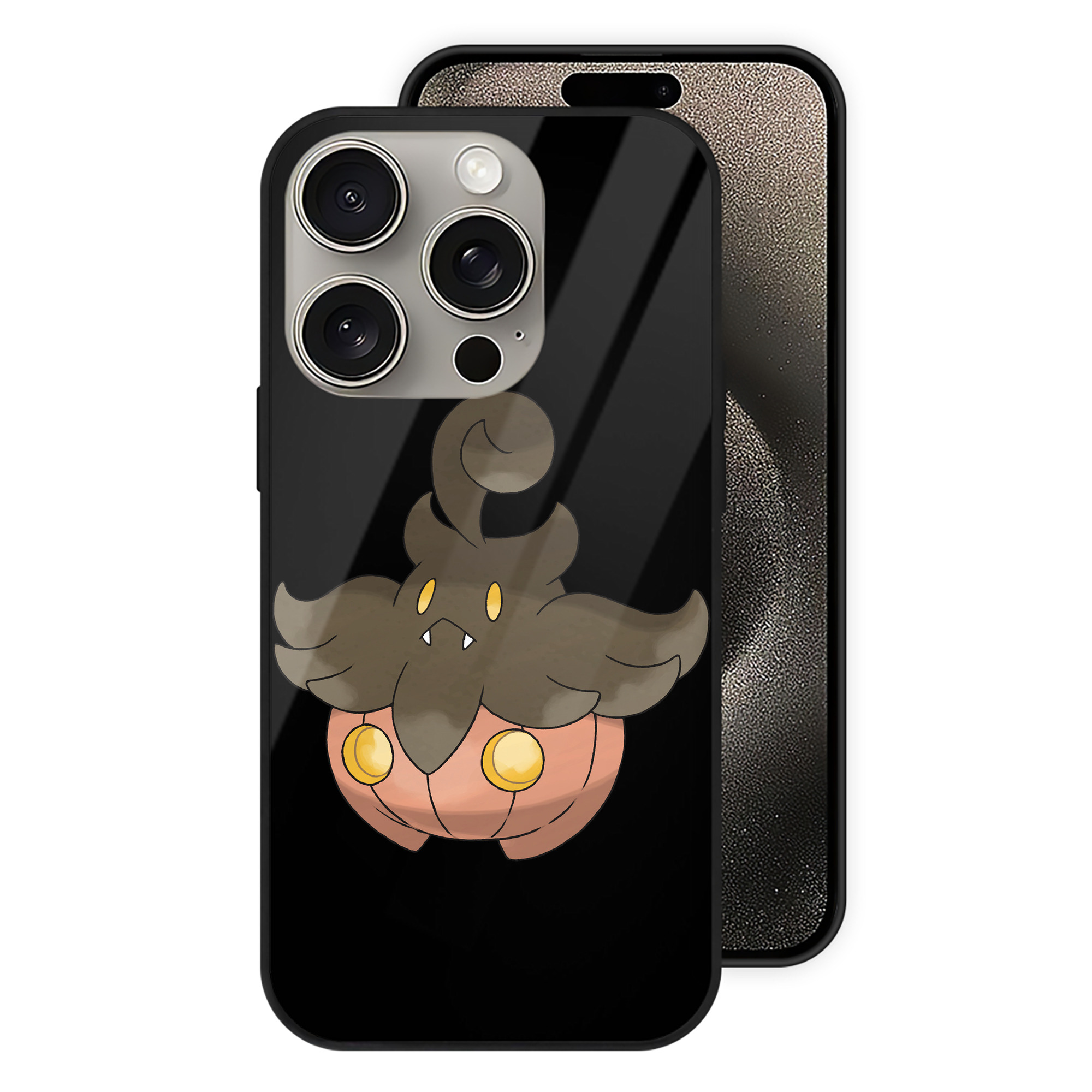 （画像用） ポケットモンスター Pokémon 【iPhone15Pro対応】スマホケース 耐衝撃＆黄変防止 背面ガラス