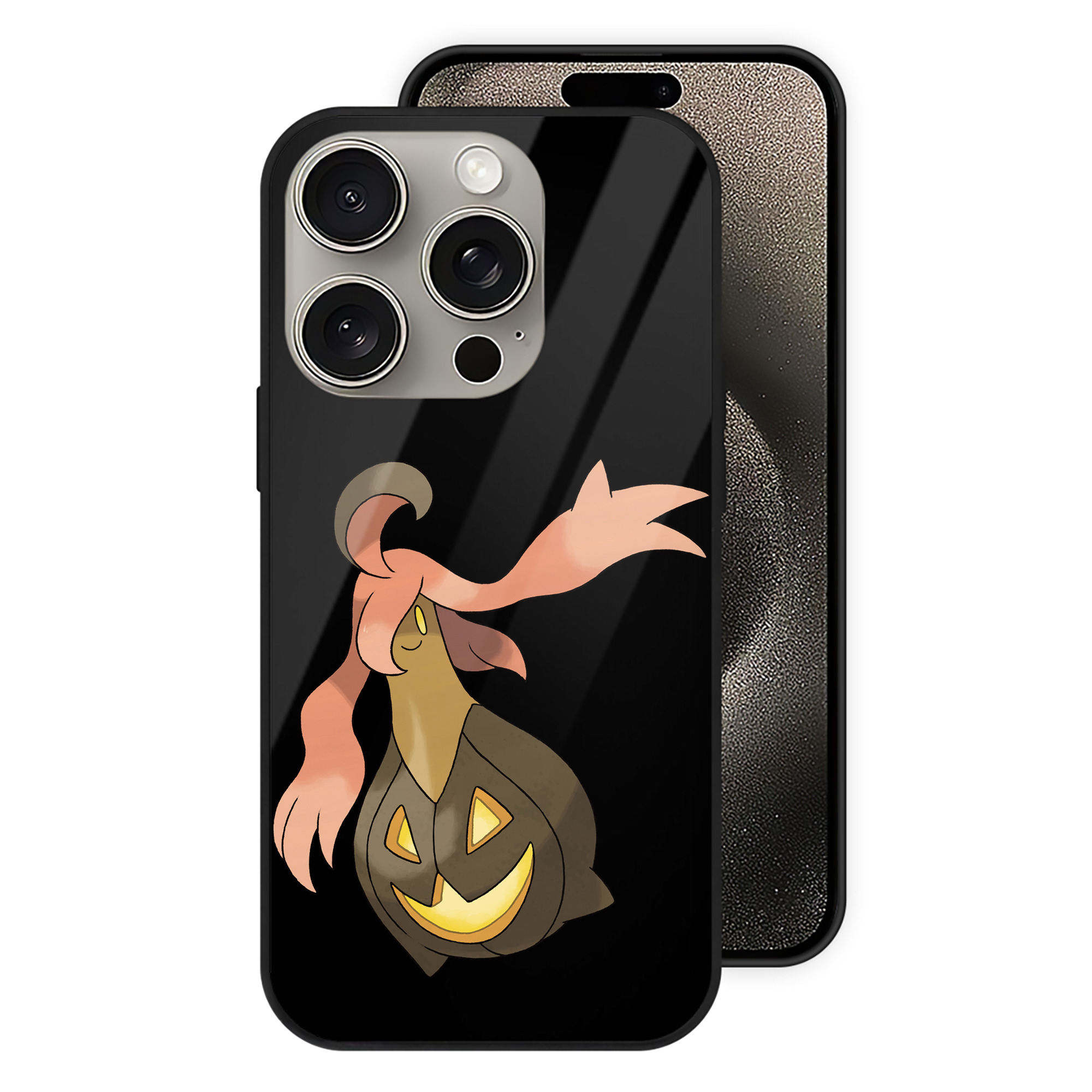（画像用） ポケットモンスター Pokémon 【iPhone15Pro対応】スマホケース 耐衝撃＆黄変防止 背面ガラス