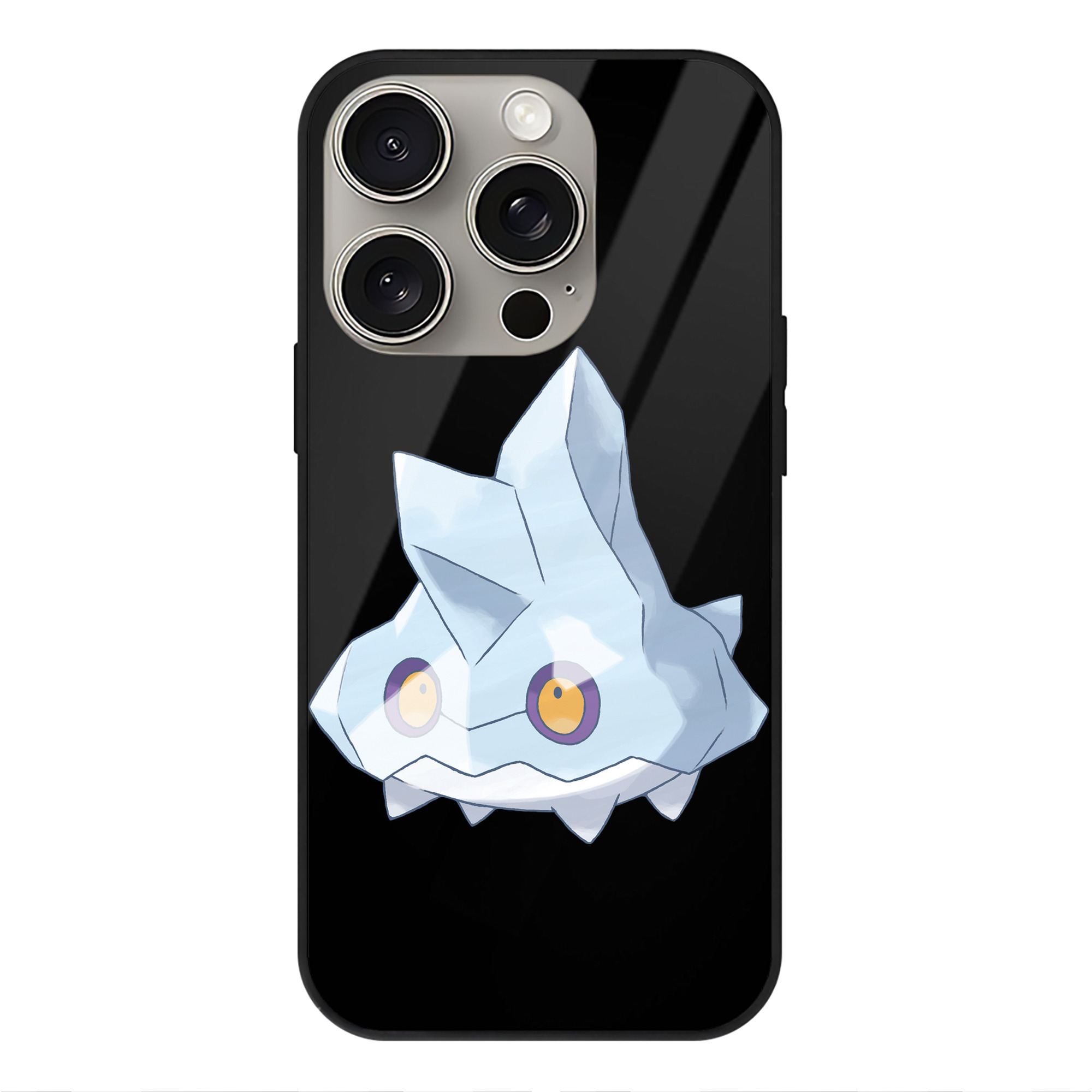 （画像用） ポケットモンスター Pokémon 【iPhone15Pro対応】スマホケース 耐衝撃＆黄変防止 背面ガラス