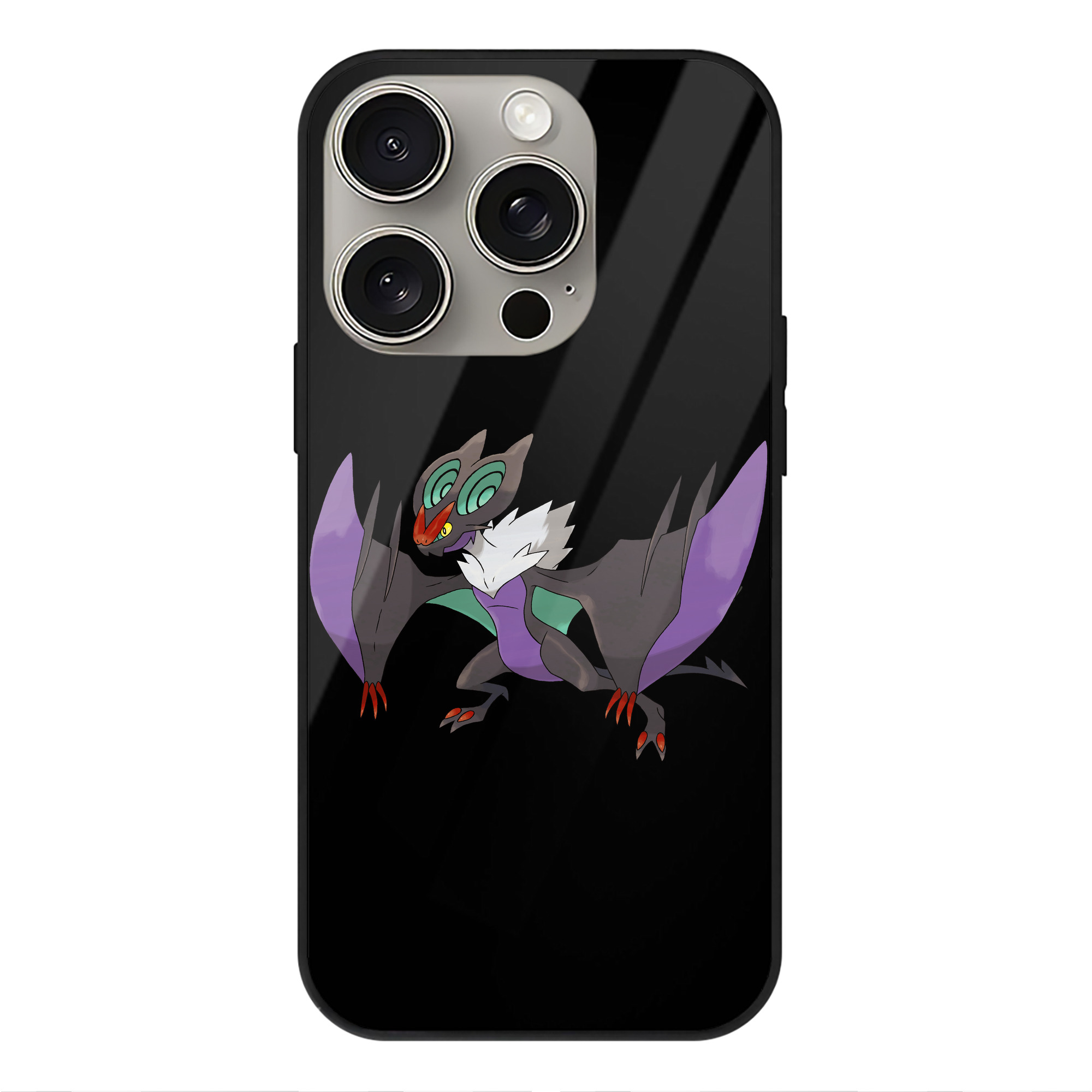 （画像用） ポケットモンスター Pokémon 【iPhone15Pro対応】スマホケース 耐衝撃＆黄変防止 背面ガラス