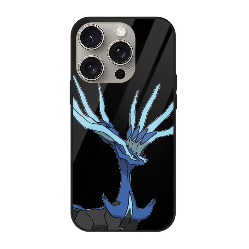 （画像用） ポケットモンスター Pokémon 【iPhone15Pro対応】スマホケース 耐衝撃＆黄変防止 背面ガラス