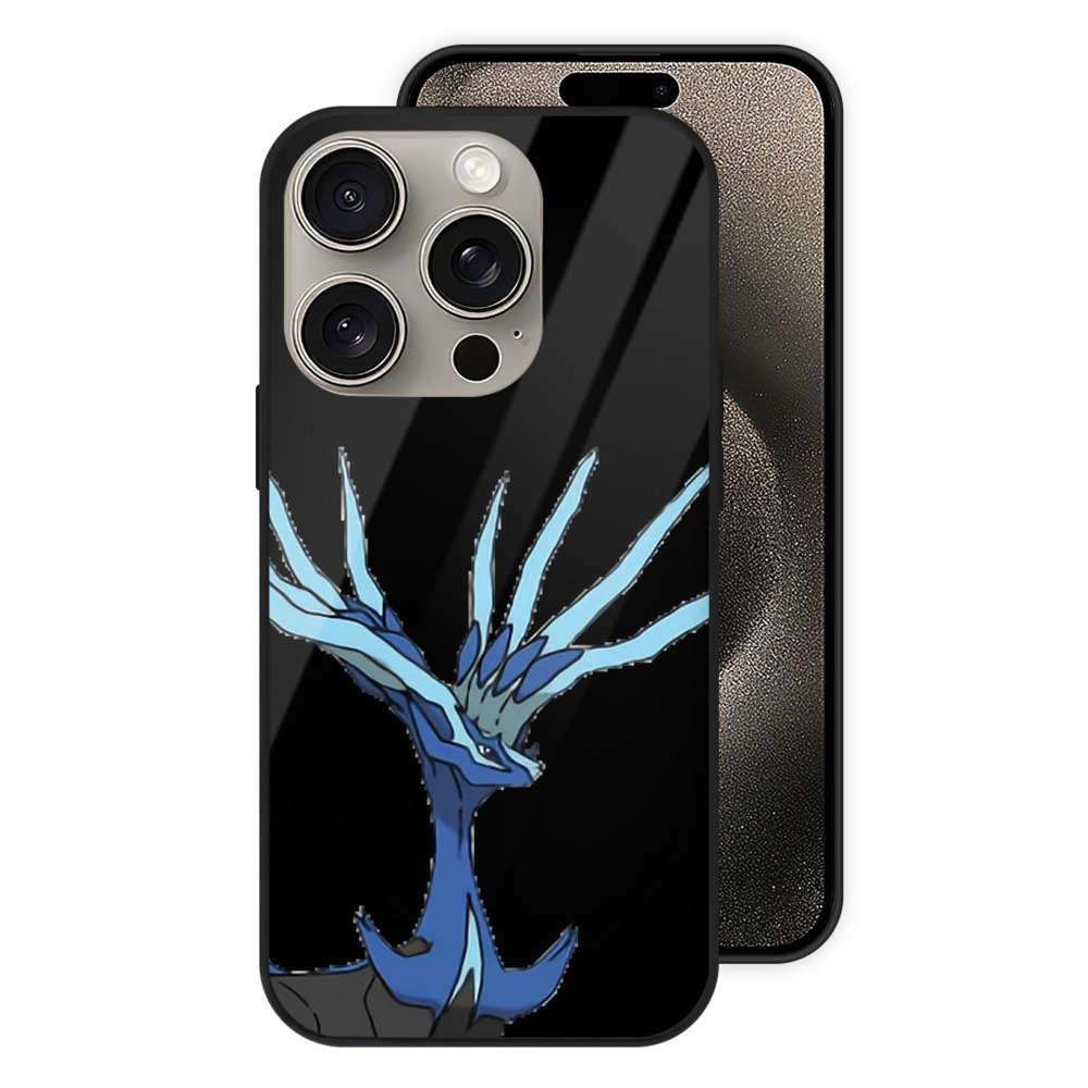 （画像用） ポケットモンスター Pokémon 【iPhone15Pro対応】スマホケース 耐衝撃＆黄変防止 背面ガラス