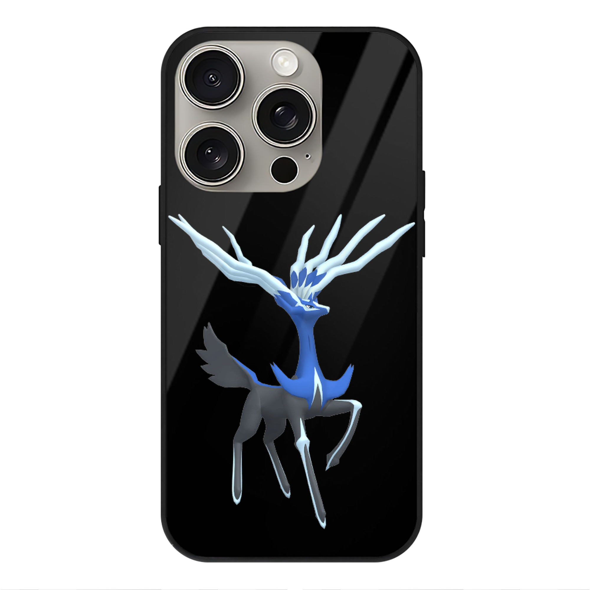 （画像用） ポケットモンスター Pokémon 【iPhone15Pro対応】スマホケース 耐衝撃＆黄変防止 背面ガラス