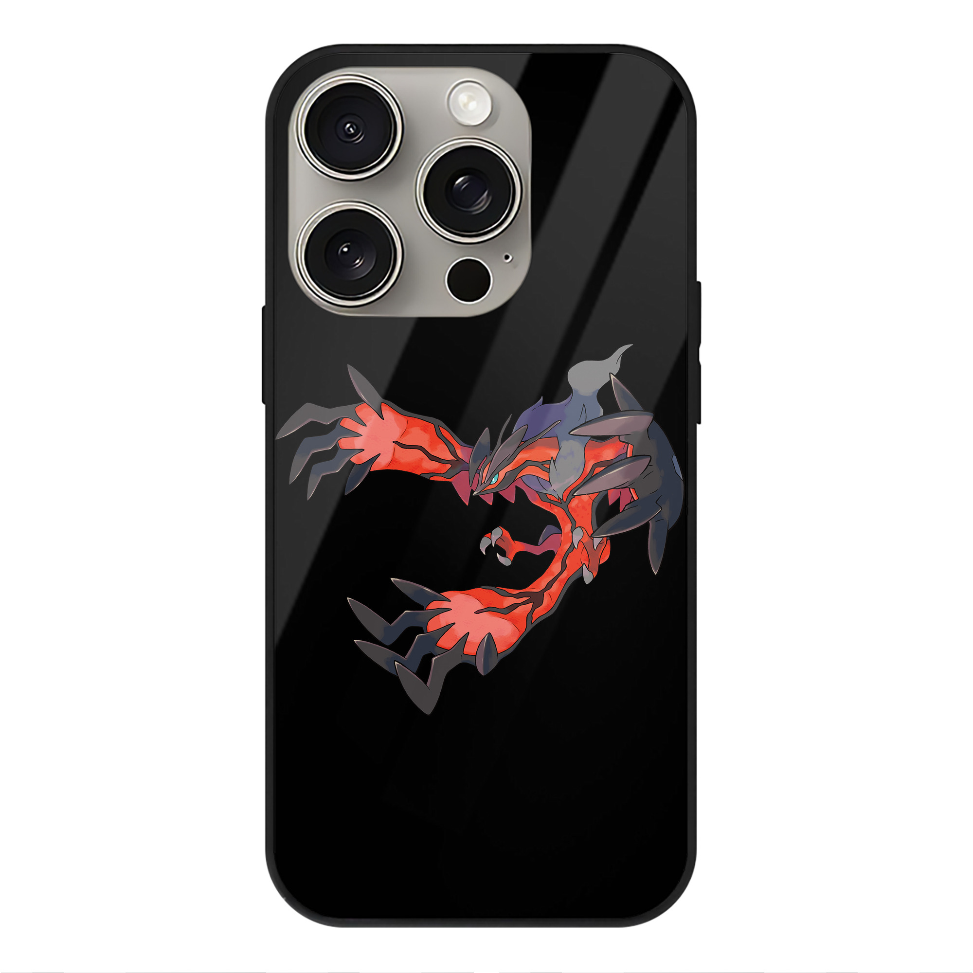 （画像用） ポケットモンスター Pokémon 【iPhone15Pro対応】スマホケース 耐衝撃＆黄変防止 背面ガラス