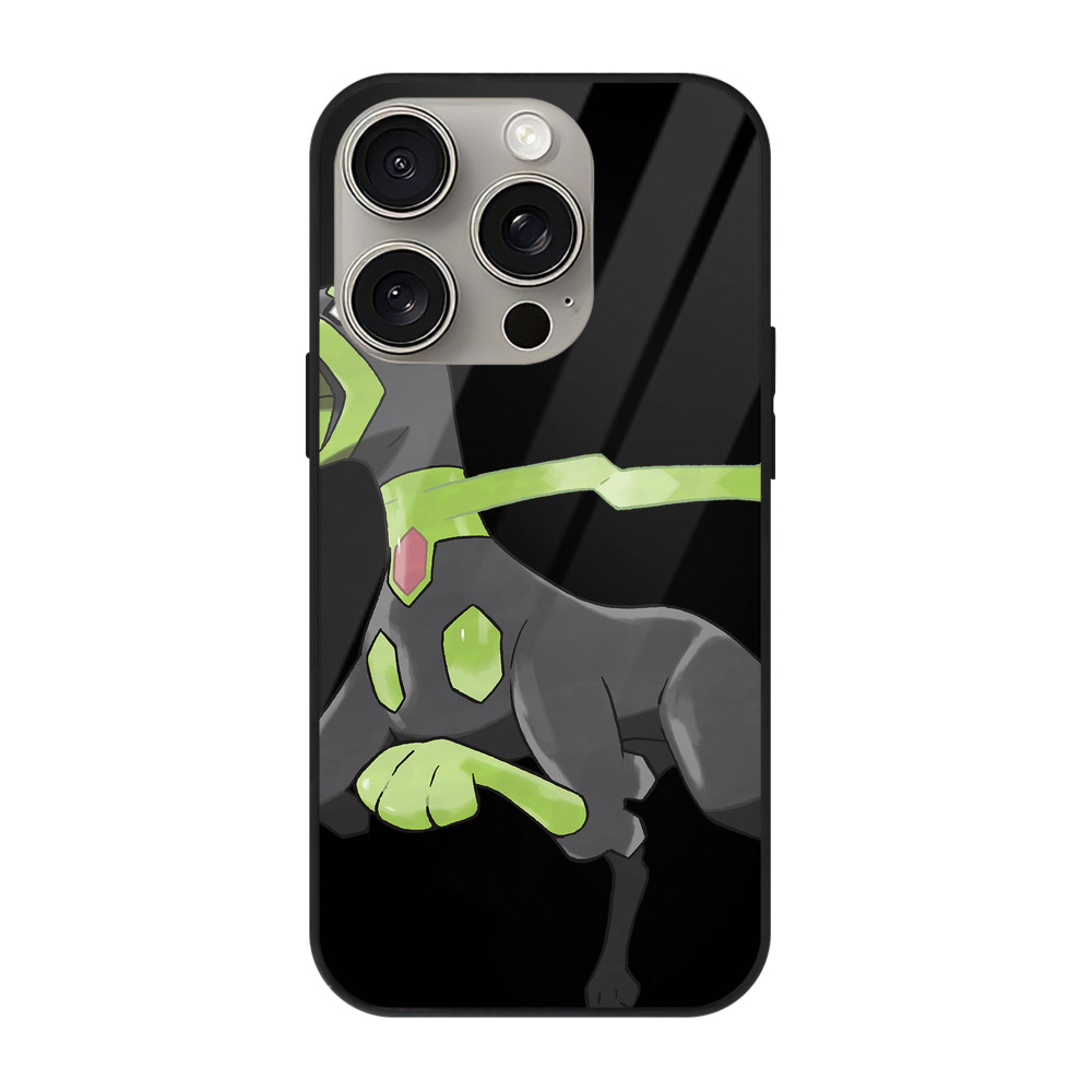 （画像用） ポケットモンスター Pokémon 【iPhone15Pro対応】スマホケース 耐衝撃＆黄変防止 背面ガラス