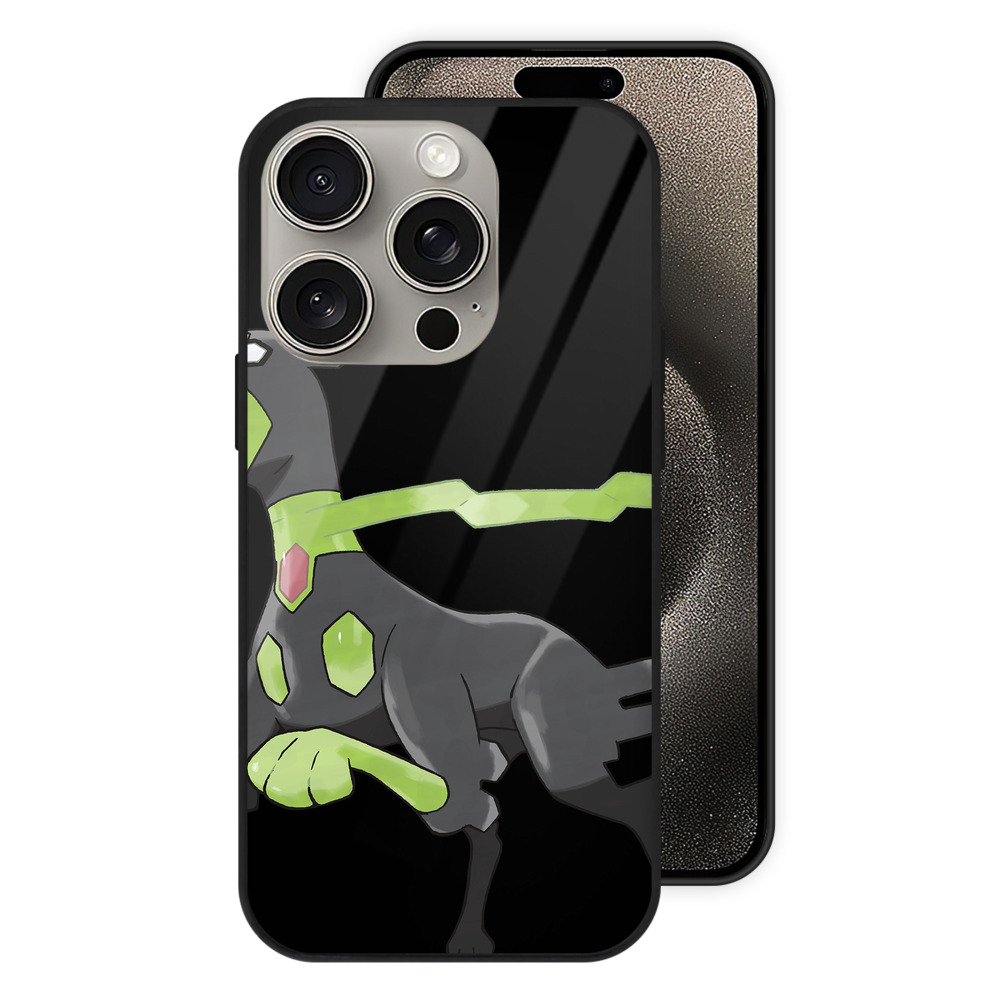 （画像用） ポケットモンスター Pokémon 【iPhone15Pro対応】スマホケース 耐衝撃＆黄変防止 背面ガラス