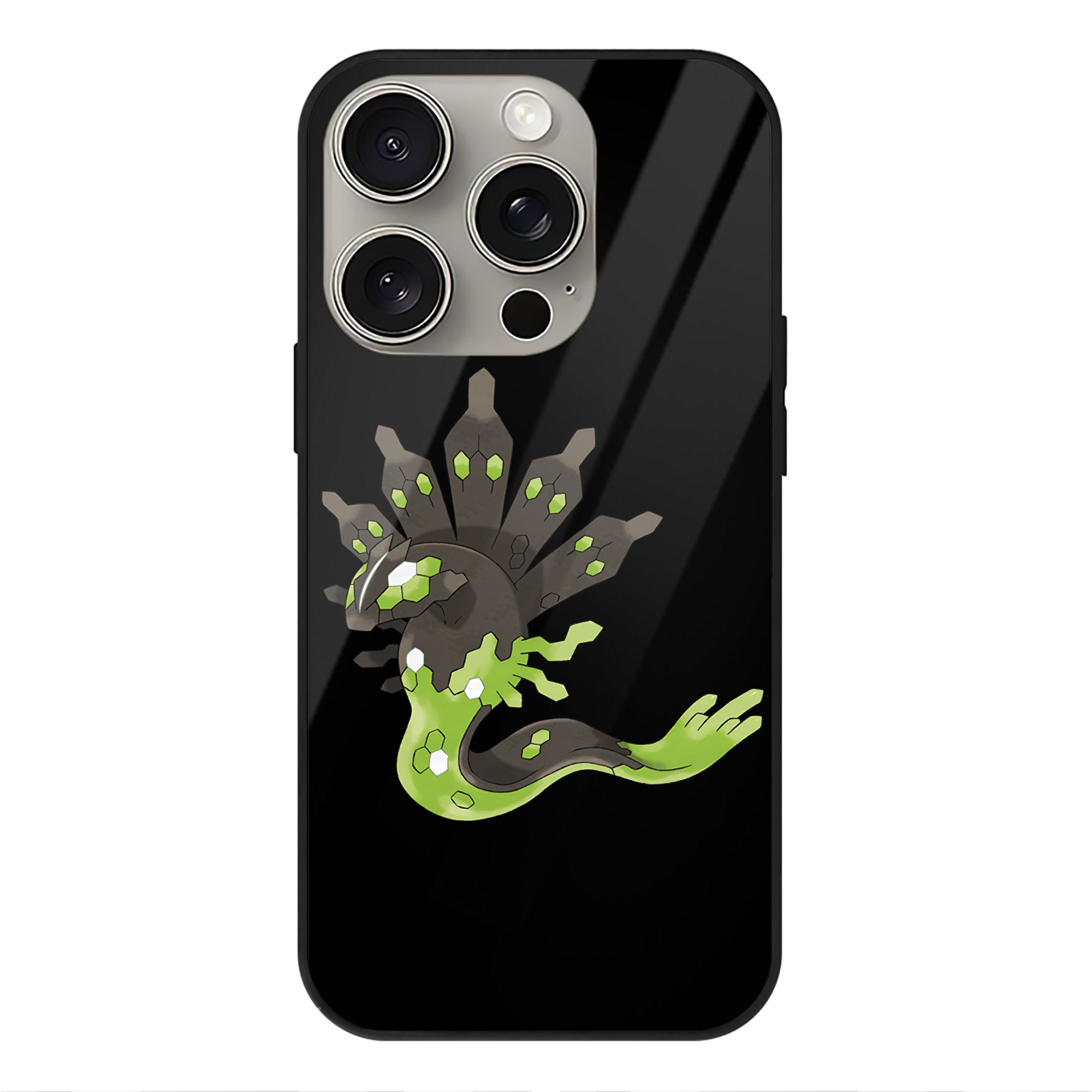 （画像用） ポケットモンスター Pokémon 【iPhone15Pro対応】スマホケース 耐衝撃＆黄変防止 背面ガラス